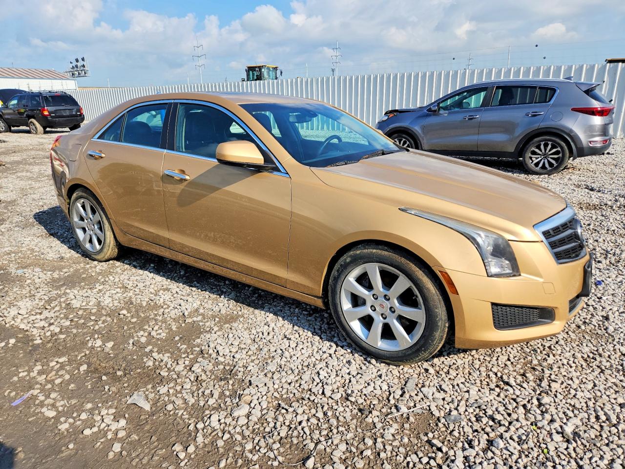 2013 Cadillac Ats Gold vin: 1G6AA5RX7D0133118