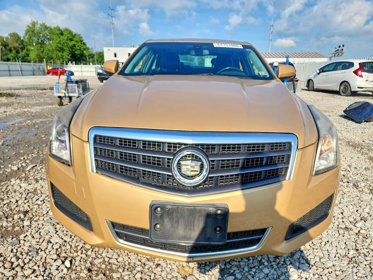 2013 Cadillac Ats Gold vin: 1G6AA5RX7D0133118