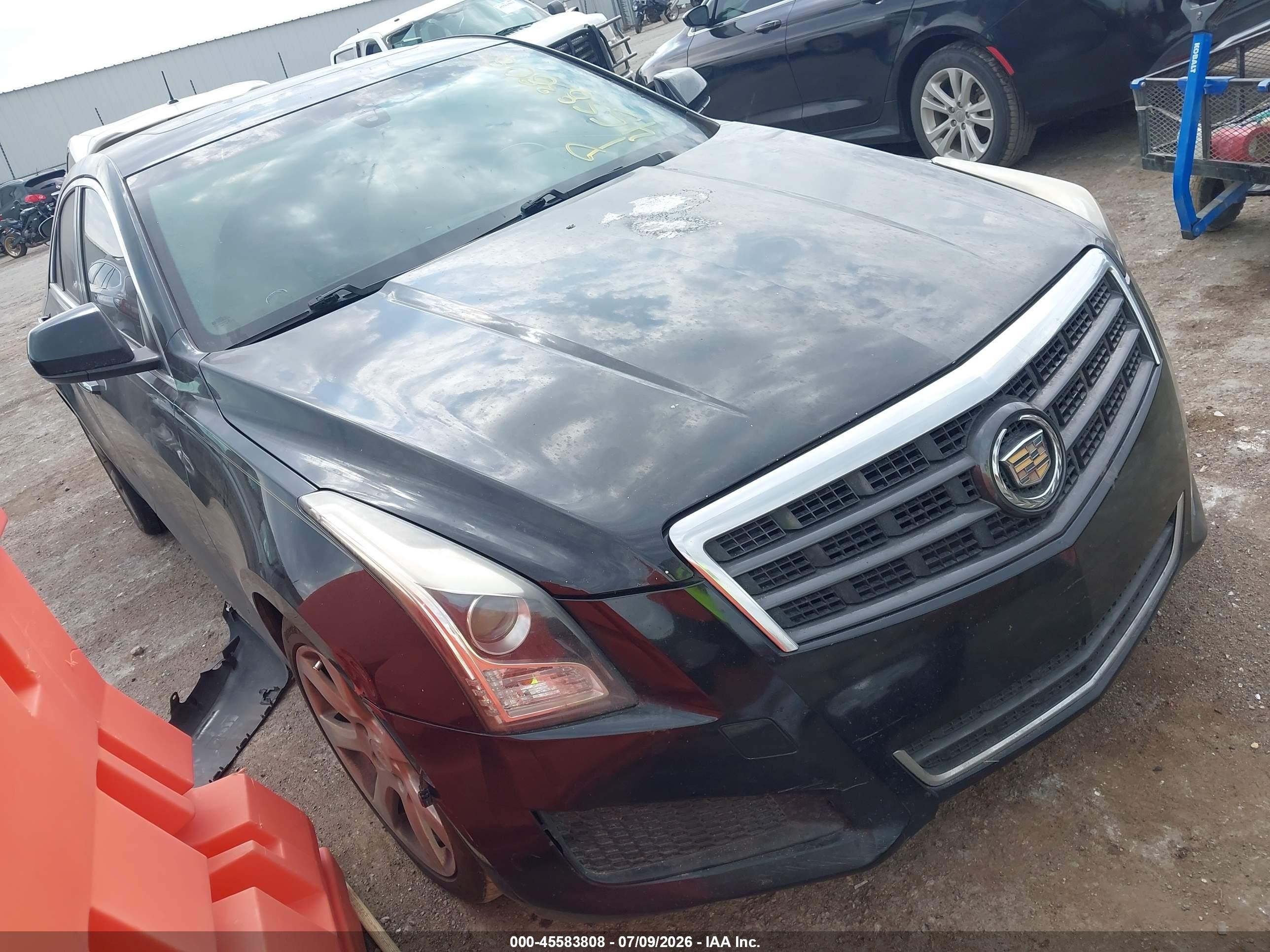 2014 Cadillac Ats Standard Black vin: 1G6AA5RX7E0109547