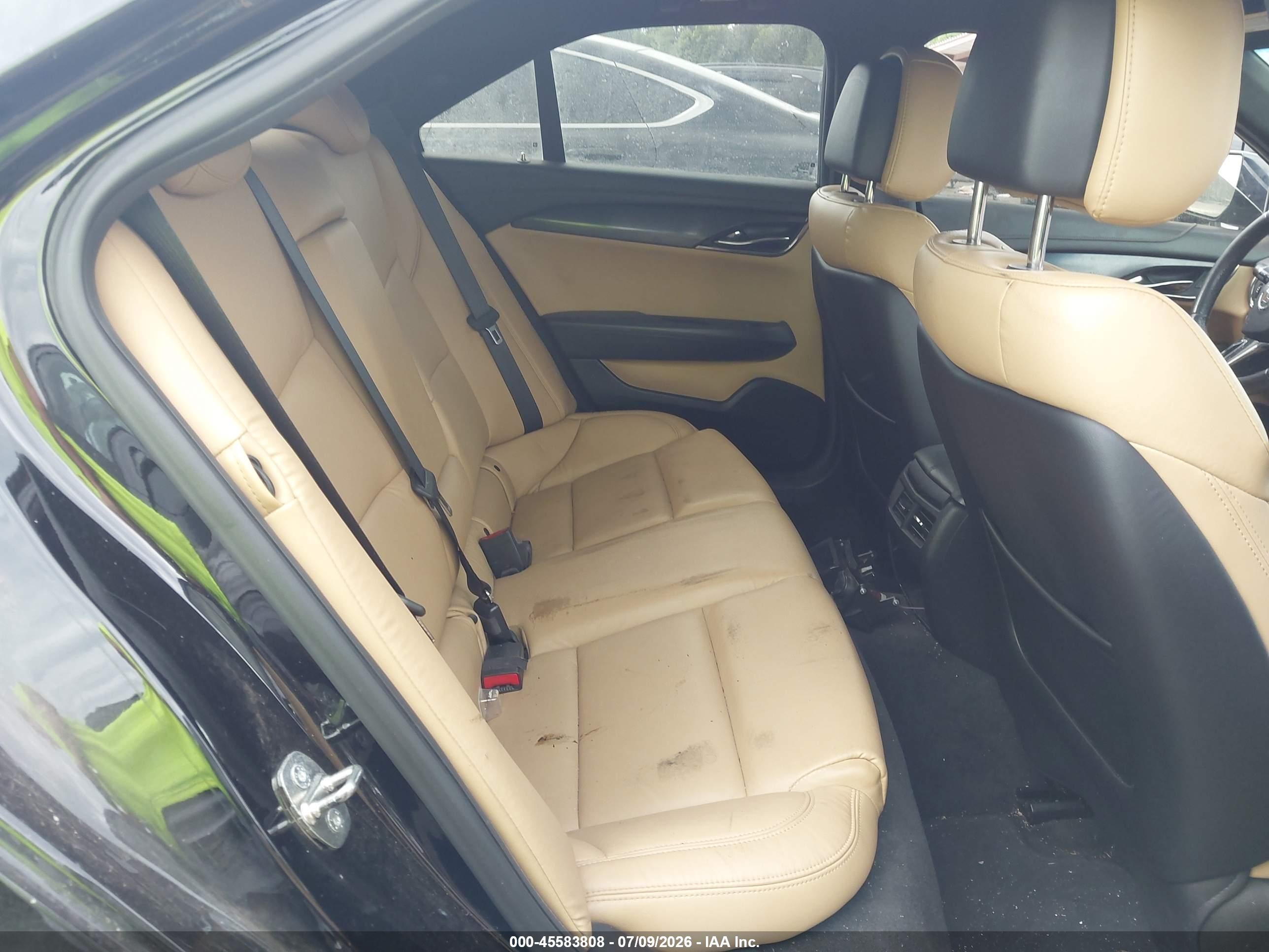 2014 Cadillac Ats Standard Black vin: 1G6AA5RX7E0109547