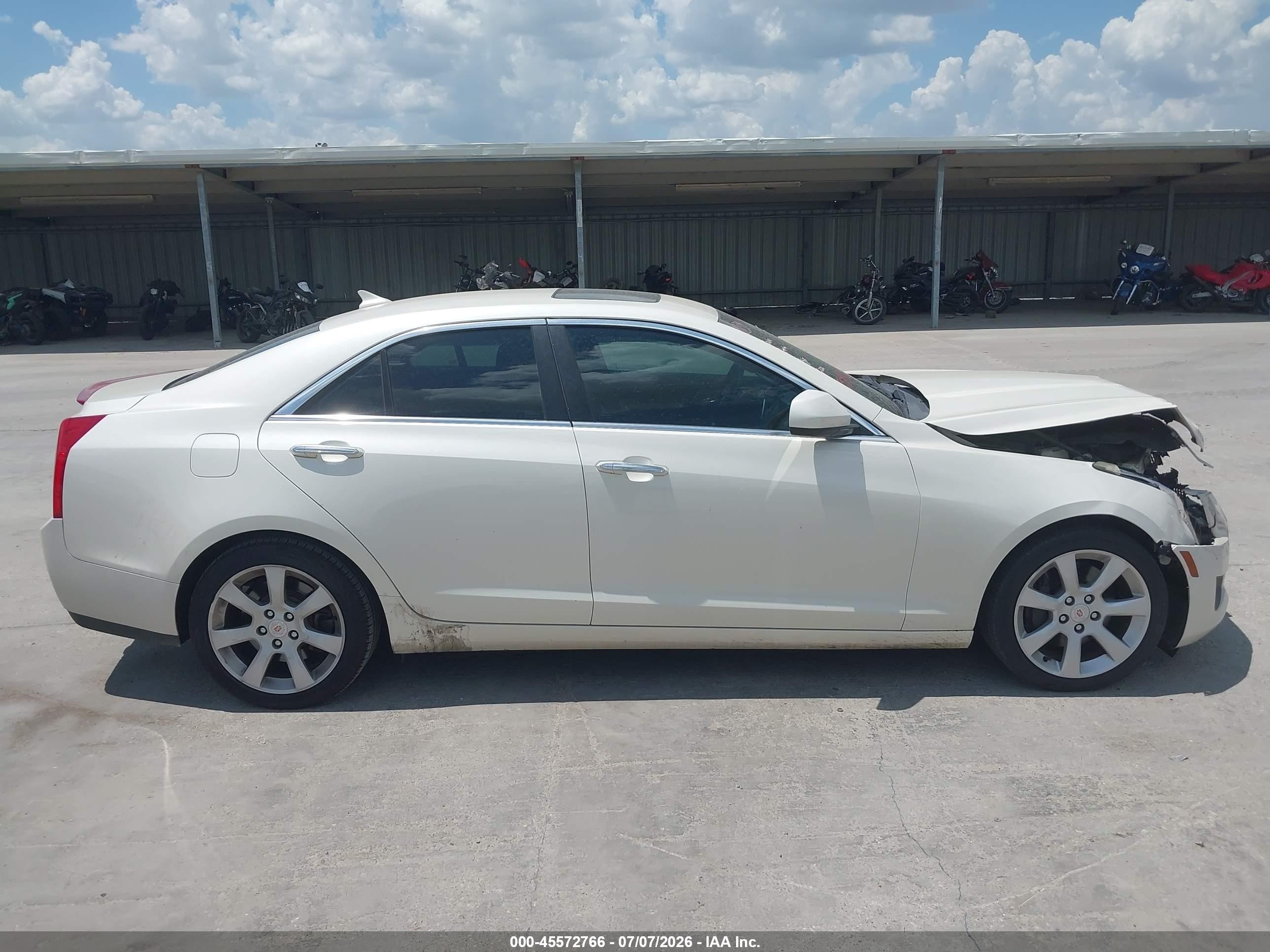2014 Cadillac Ats Standard White vin: 1G6AA5RX7E0171918
