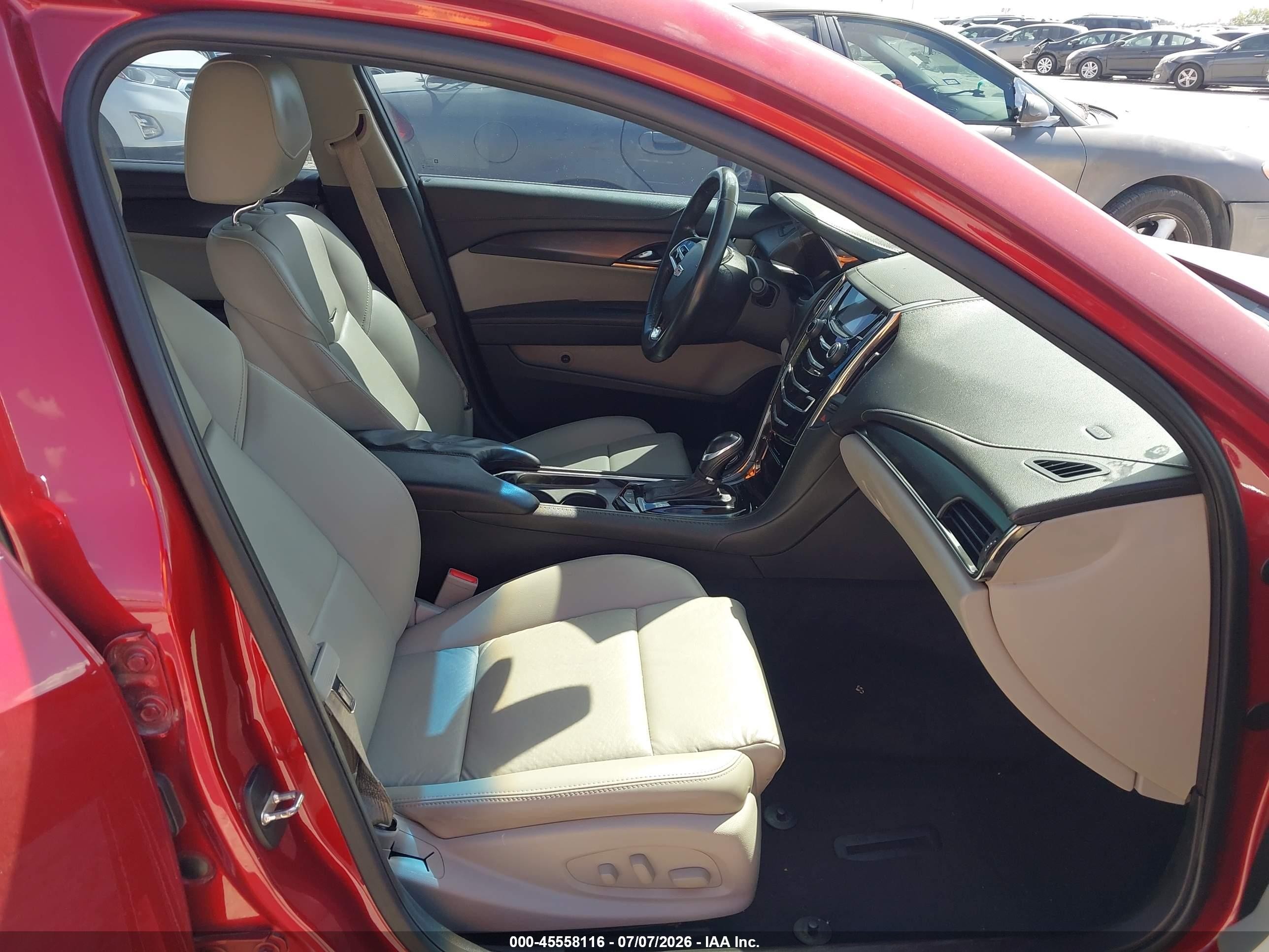 2015 Cadillac Ats Standard Red vin: 1G6AA5RX7F0111753