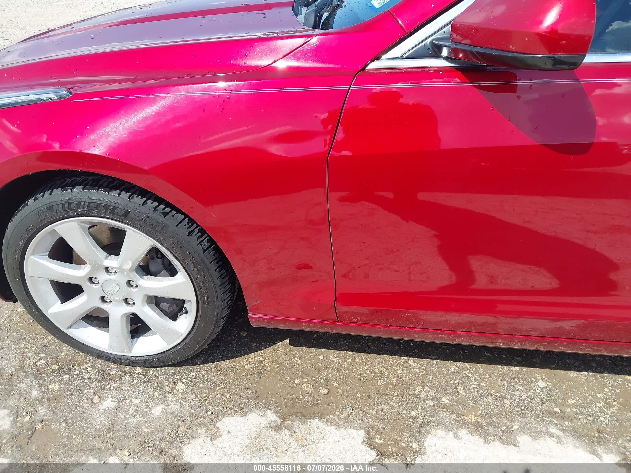 2015 Cadillac Ats Standard Red vin: 1G6AA5RX7F0111753