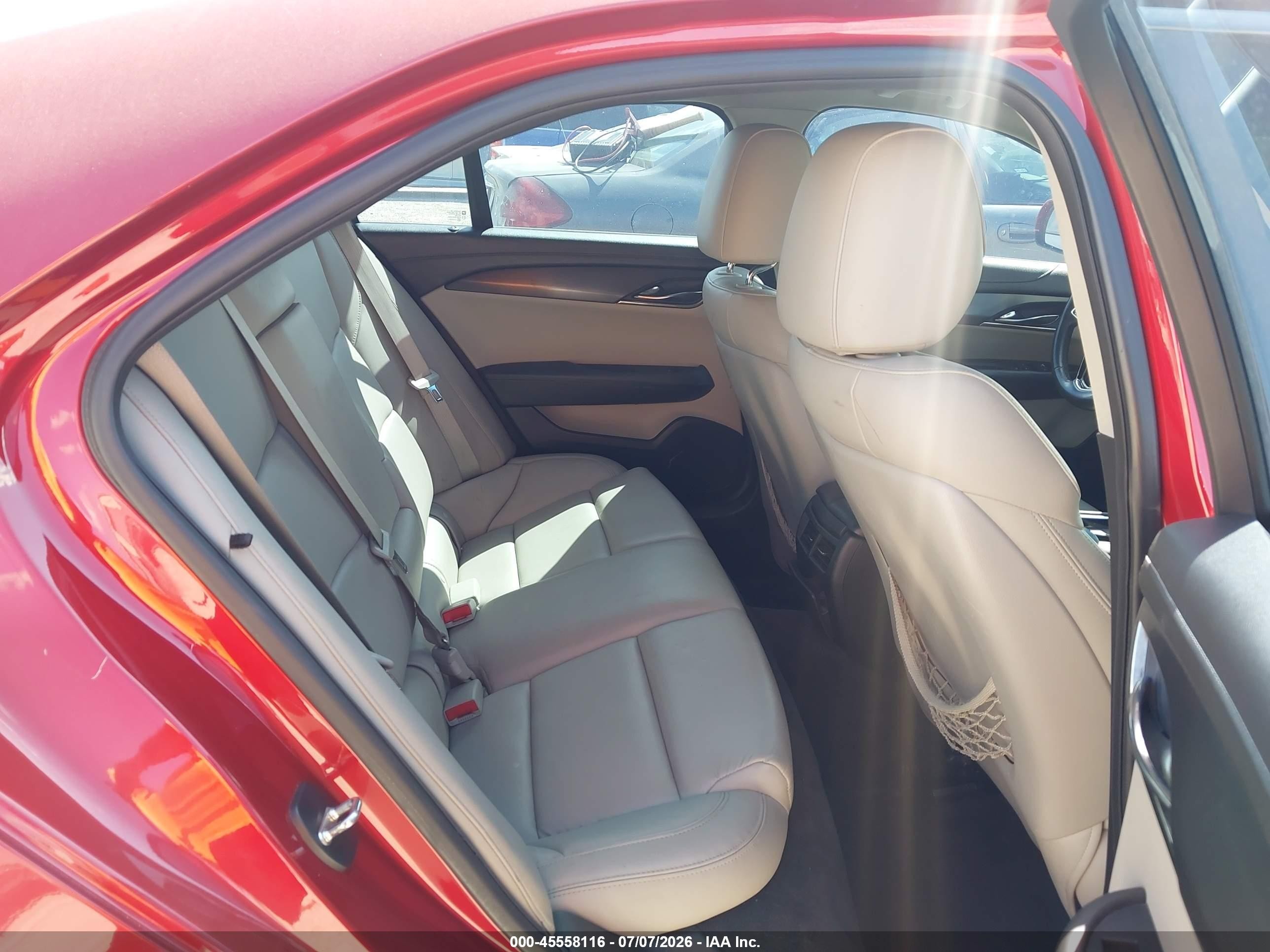 2015 Cadillac Ats Standard Red vin: 1G6AA5RX7F0111753