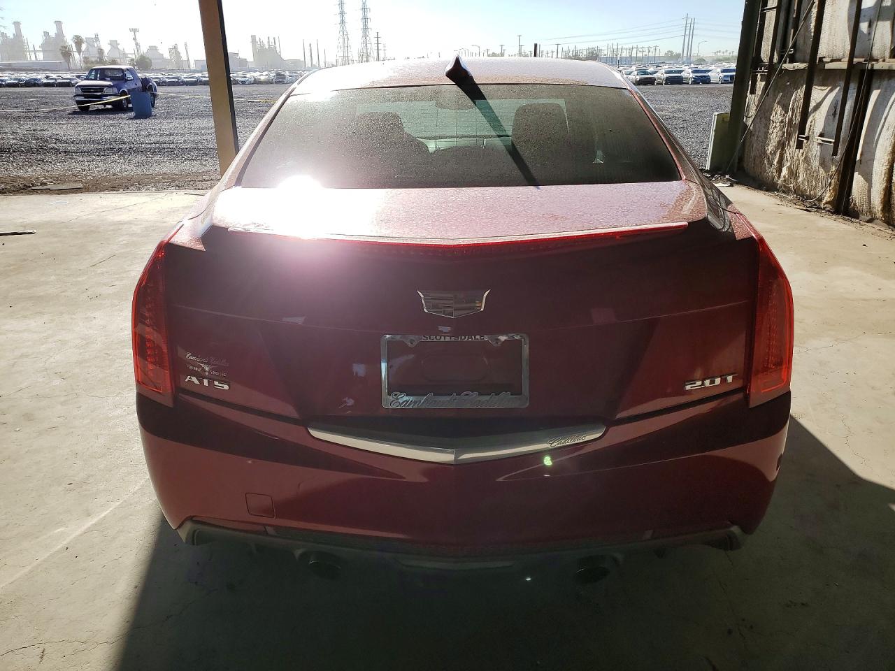 2015 Cadillac Ats Красный vin: 1G6AA5RX7F0124647
