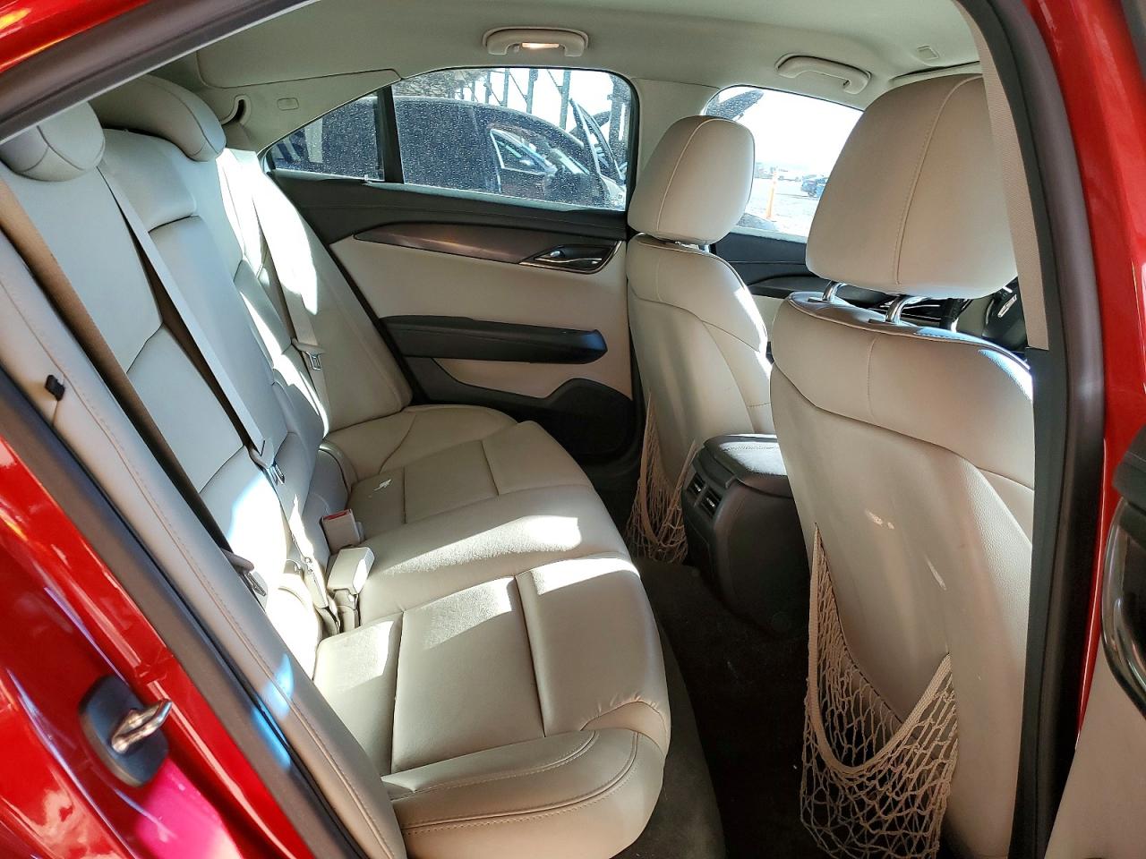 2015 Cadillac Ats Красный vin: 1G6AA5RX7F0124647