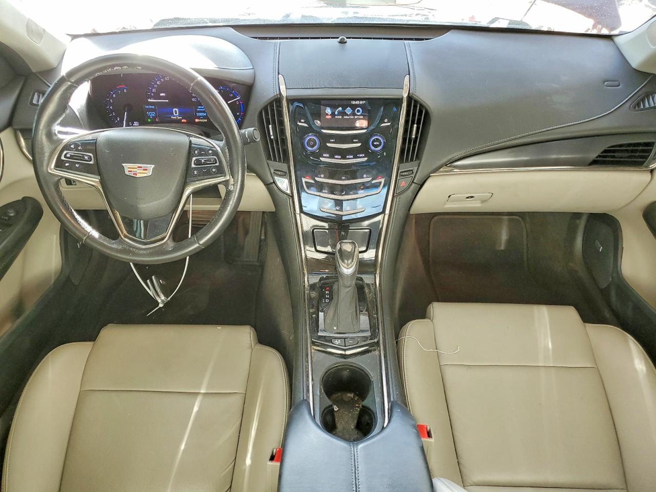 2015 Cadillac Ats Красный vin: 1G6AA5RX7F0124647