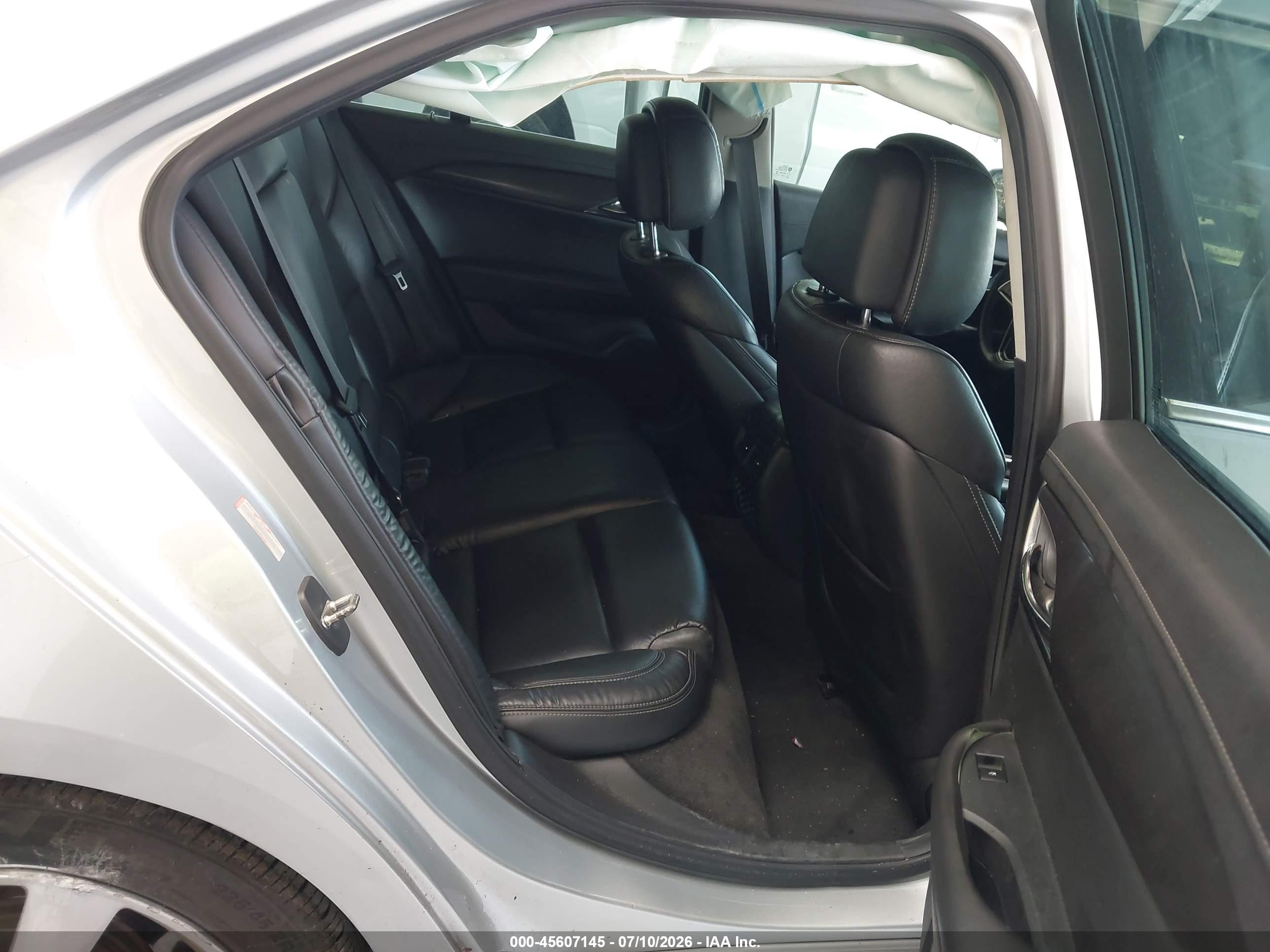 2014 Cadillac Ats Standard Silver vin: 1G6AA5RX8E0109931