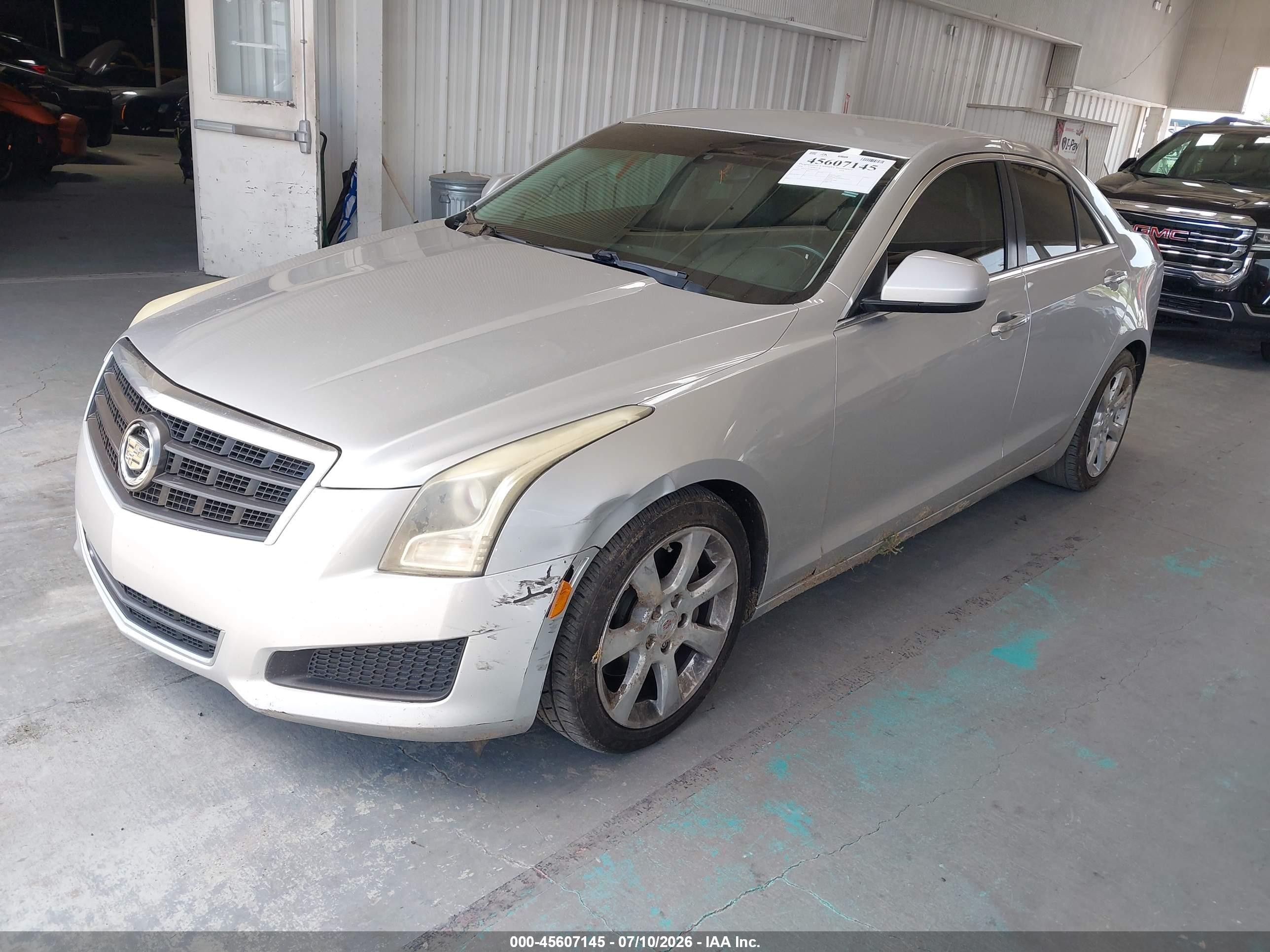 2014 Cadillac Ats Standard Silver vin: 1G6AA5RX8E0109931