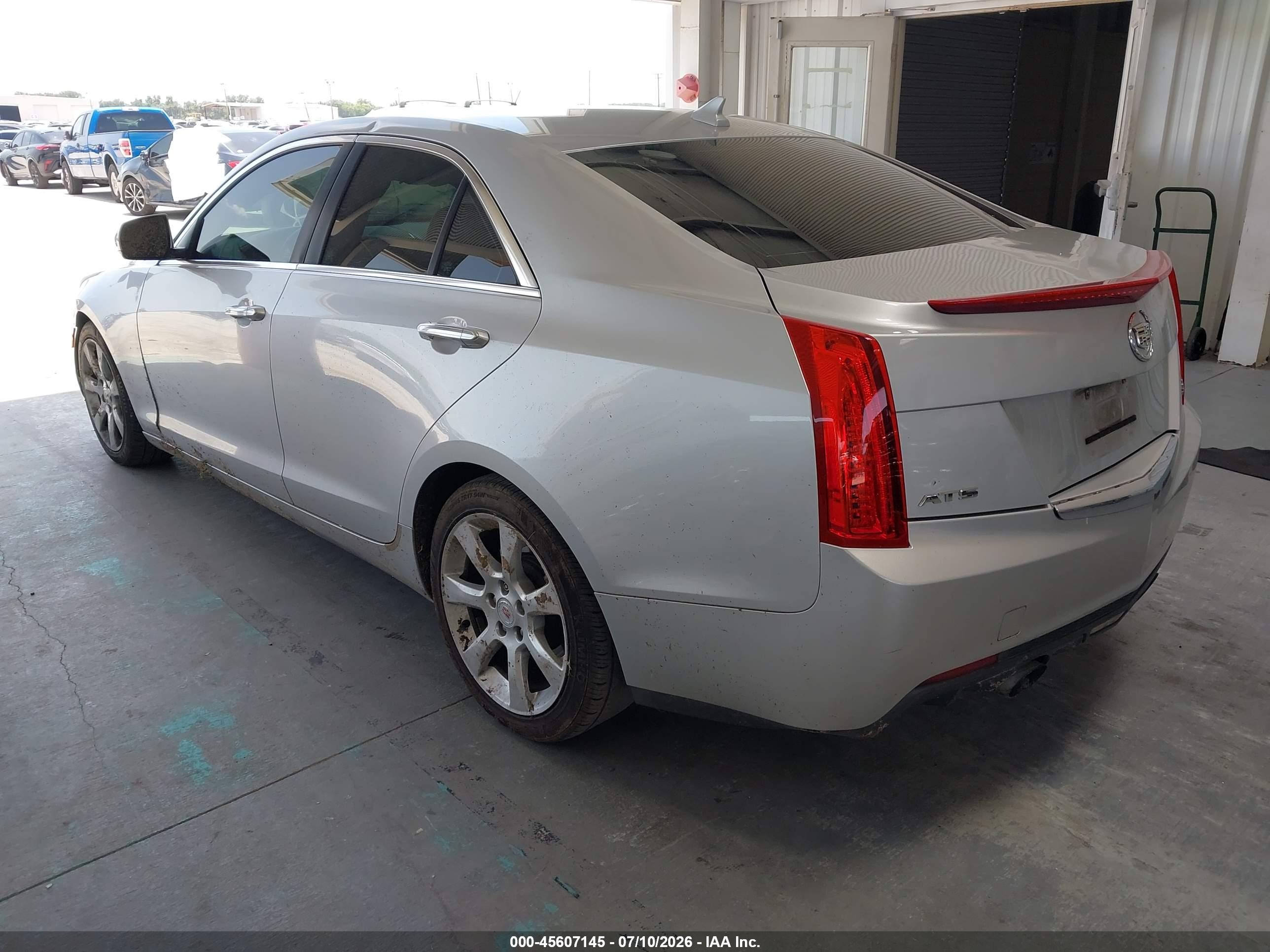 2014 Cadillac Ats Standard Silver vin: 1G6AA5RX8E0109931