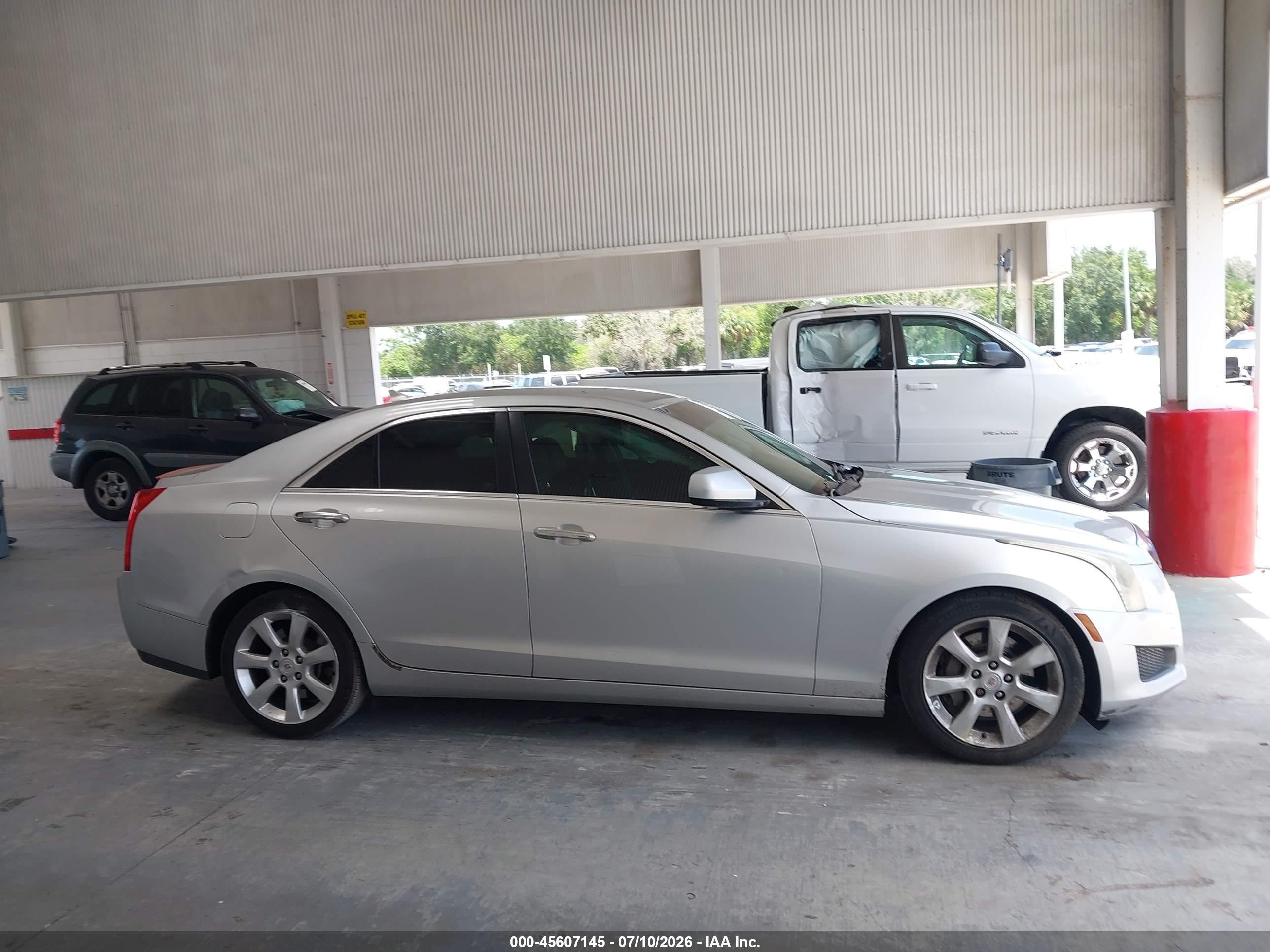 2014 Cadillac Ats Standard Silver vin: 1G6AA5RX8E0109931