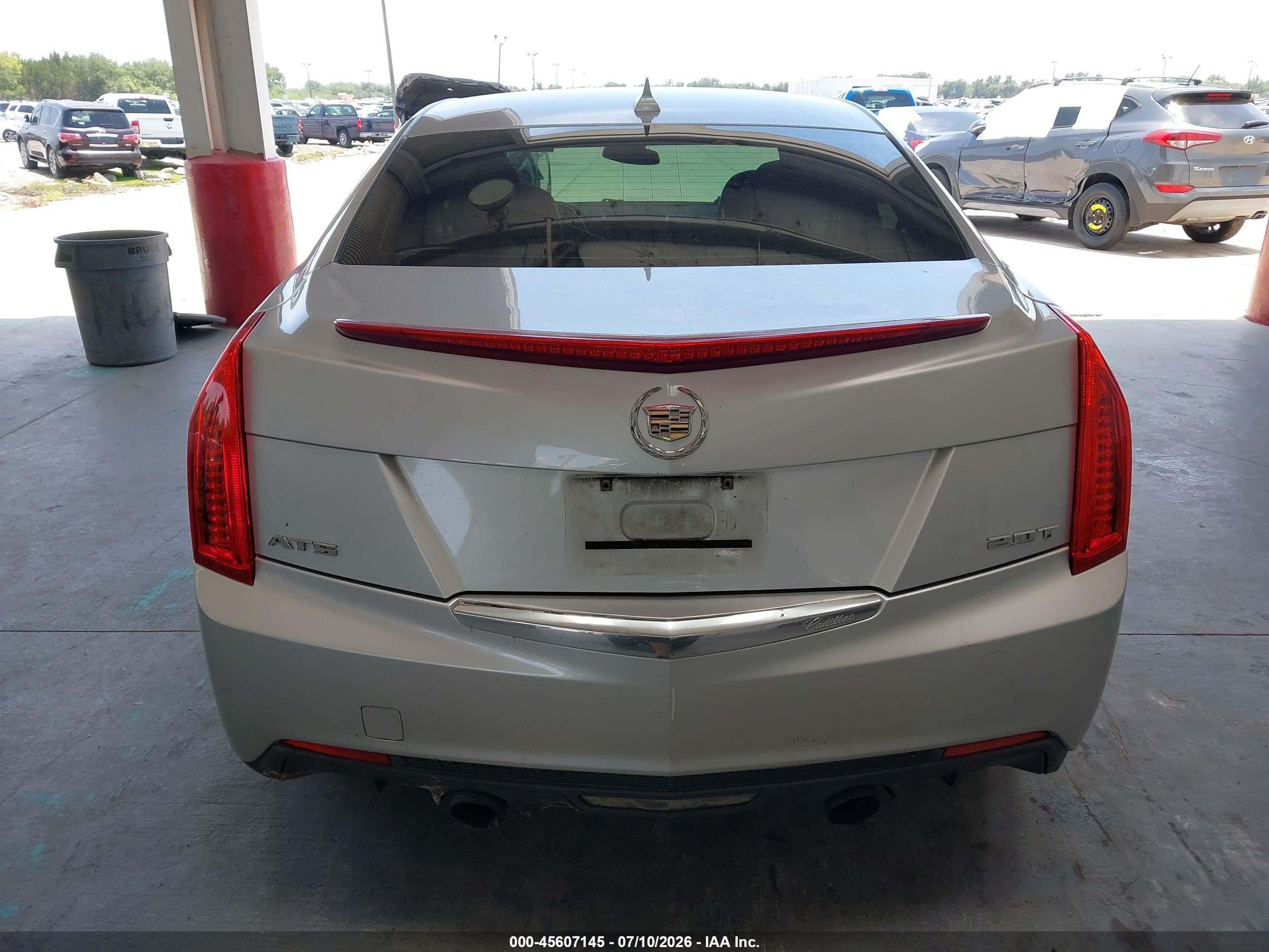 2014 Cadillac Ats Standard Silver vin: 1G6AA5RX8E0109931