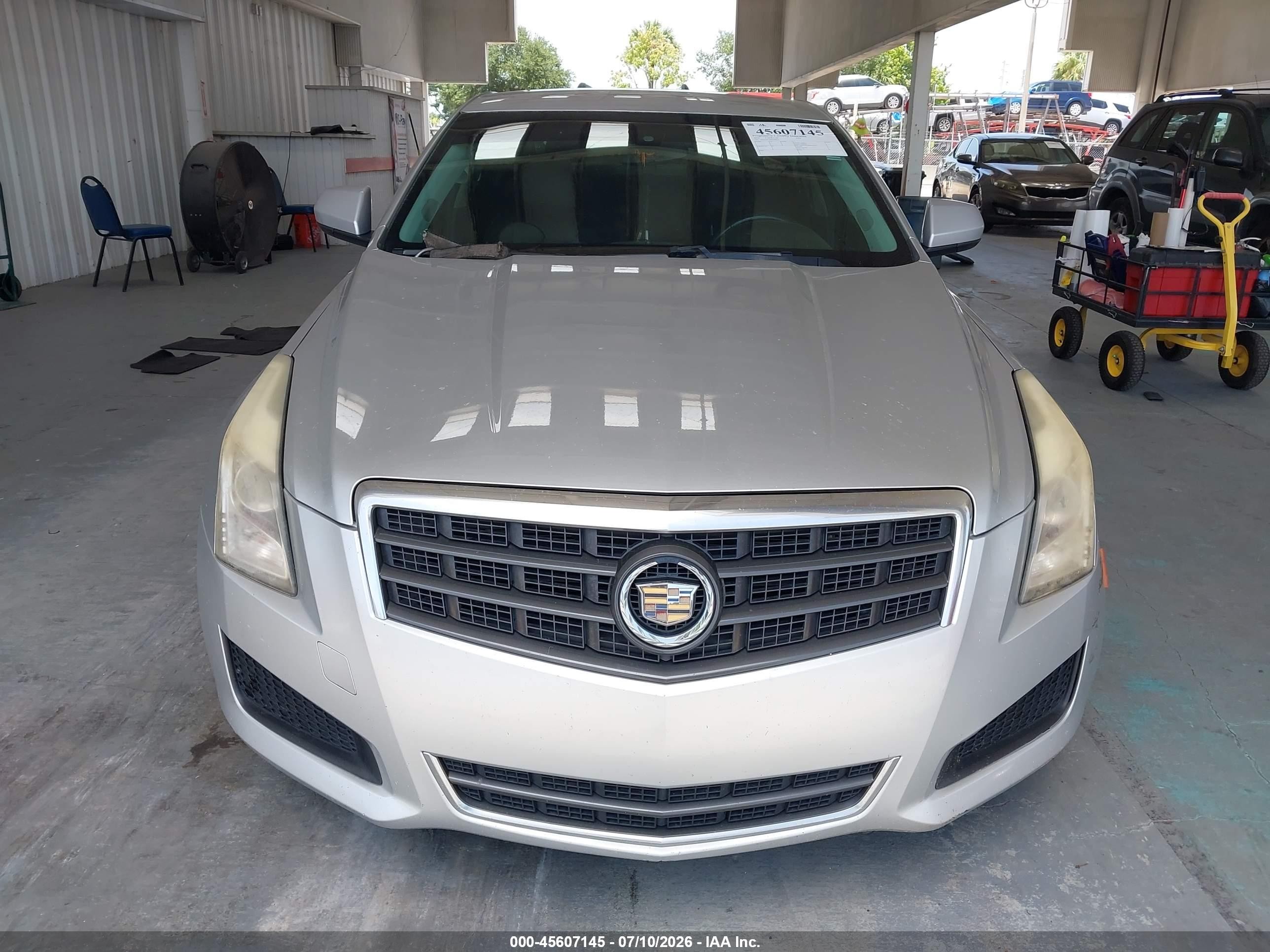 2014 Cadillac Ats Standard Silver vin: 1G6AA5RX8E0109931