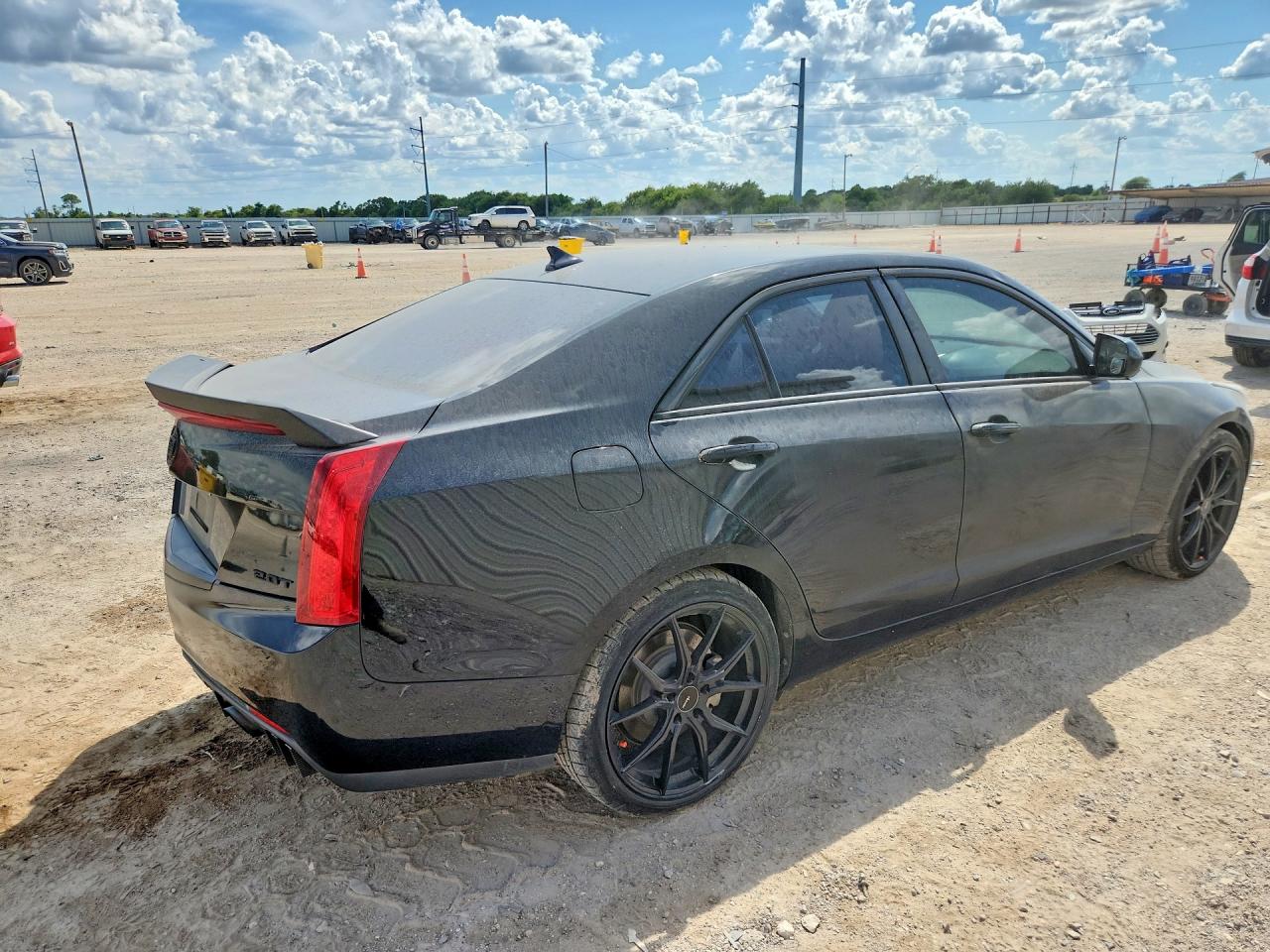 2014 Cadillac Ats Black vin: 1G6AA5RX8E0115874