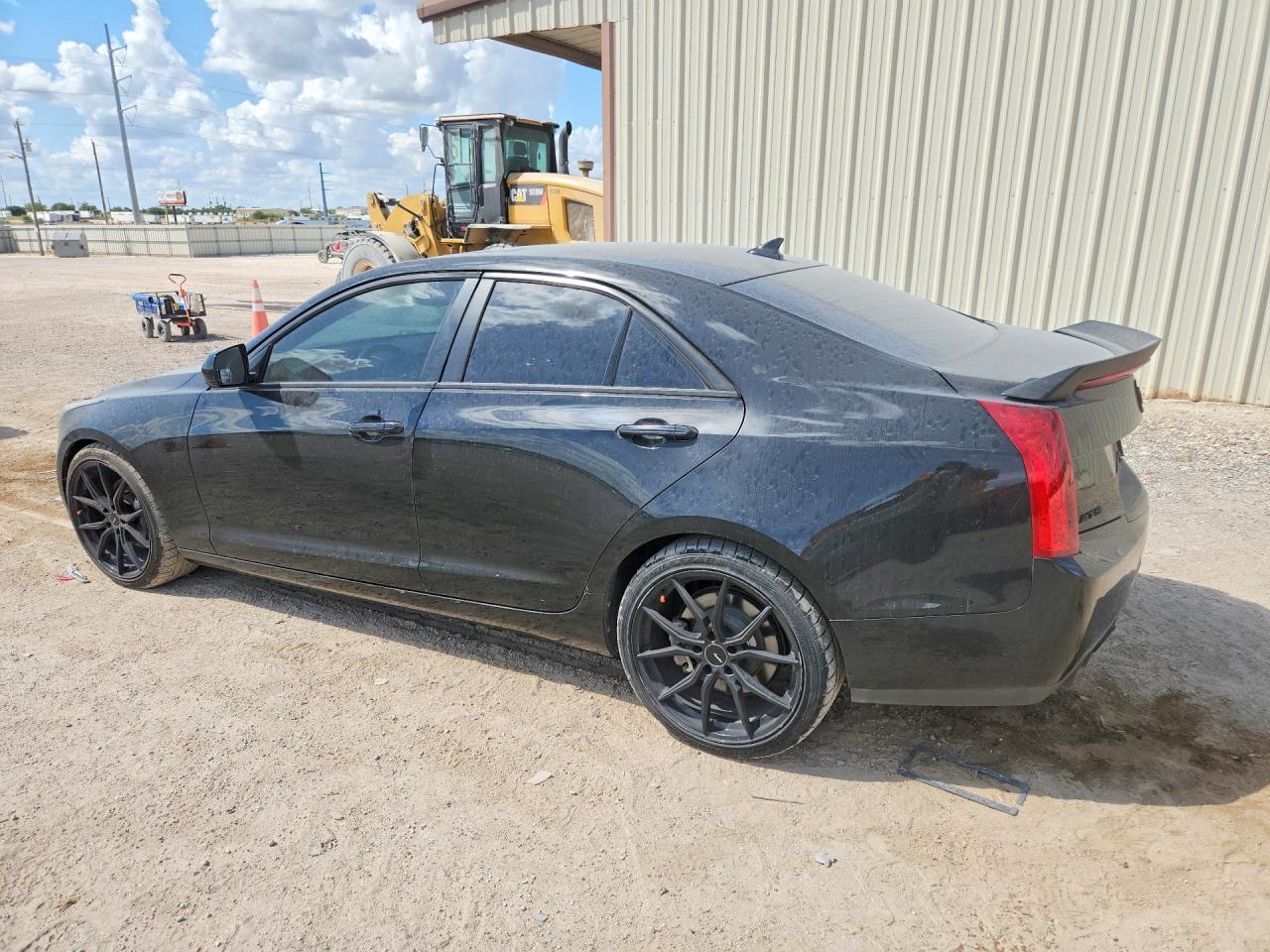 2014 Cadillac Ats Black vin: 1G6AA5RX8E0115874