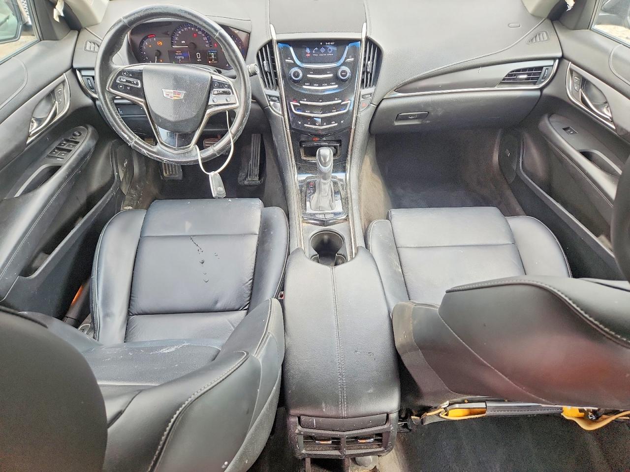 2015 Cadillac Ats Black vin: 1G6AA5RX8F0128335