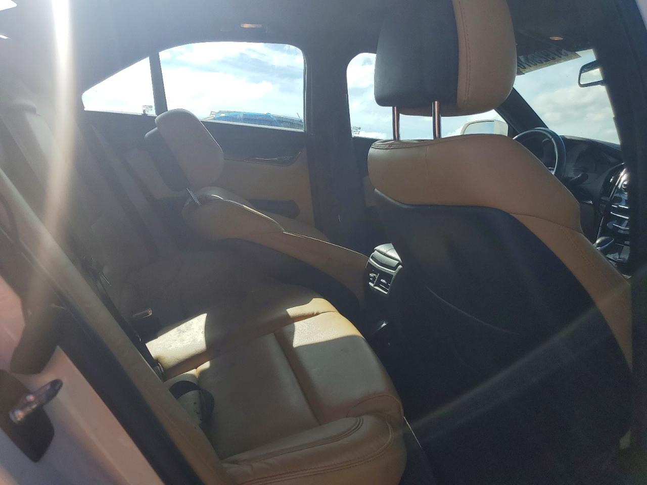 2013 Cadillac Ats White vin: 1G6AA5RX9D0126798