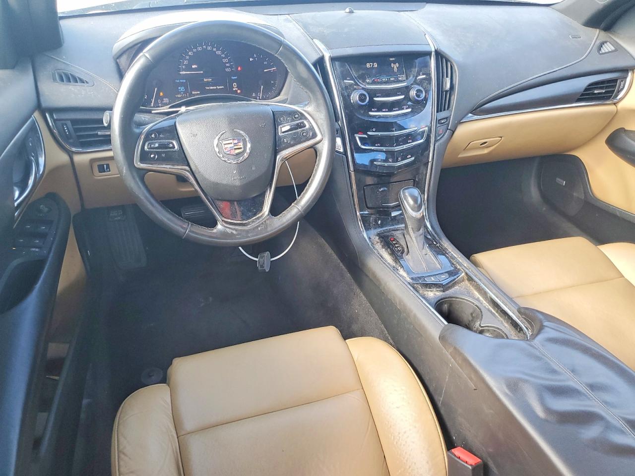 2013 Cadillac Ats White vin: 1G6AA5RX9D0126798