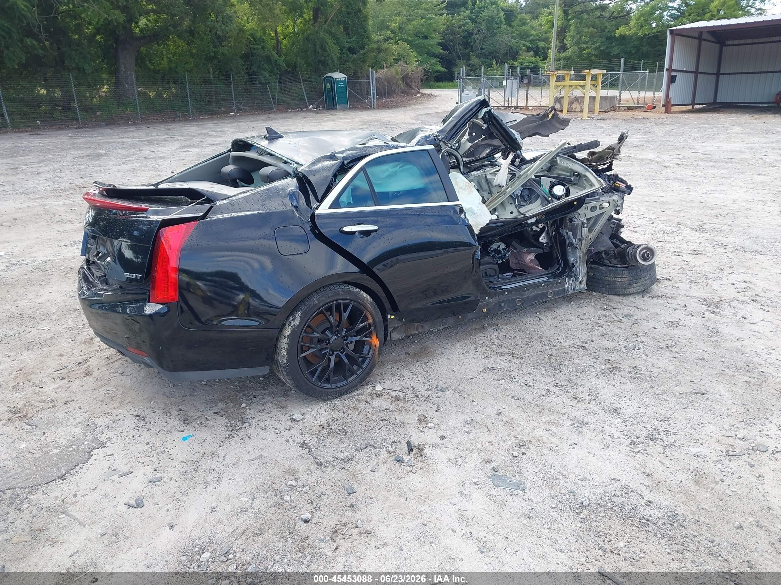 2013 Cadillac Ats Standard Black vin: 1G6AA5RX9D0136876