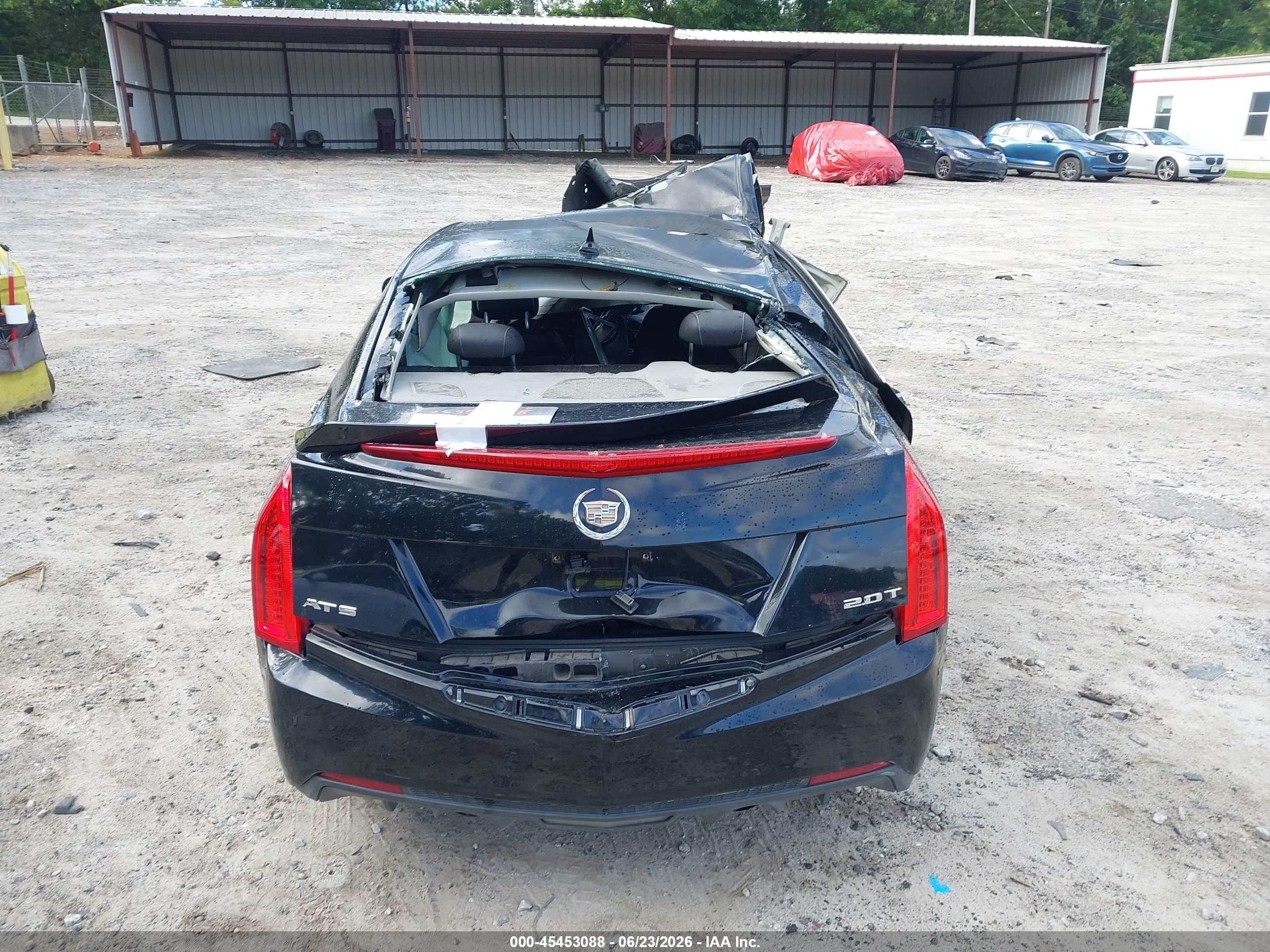 2013 Cadillac Ats Standard Black vin: 1G6AA5RX9D0136876