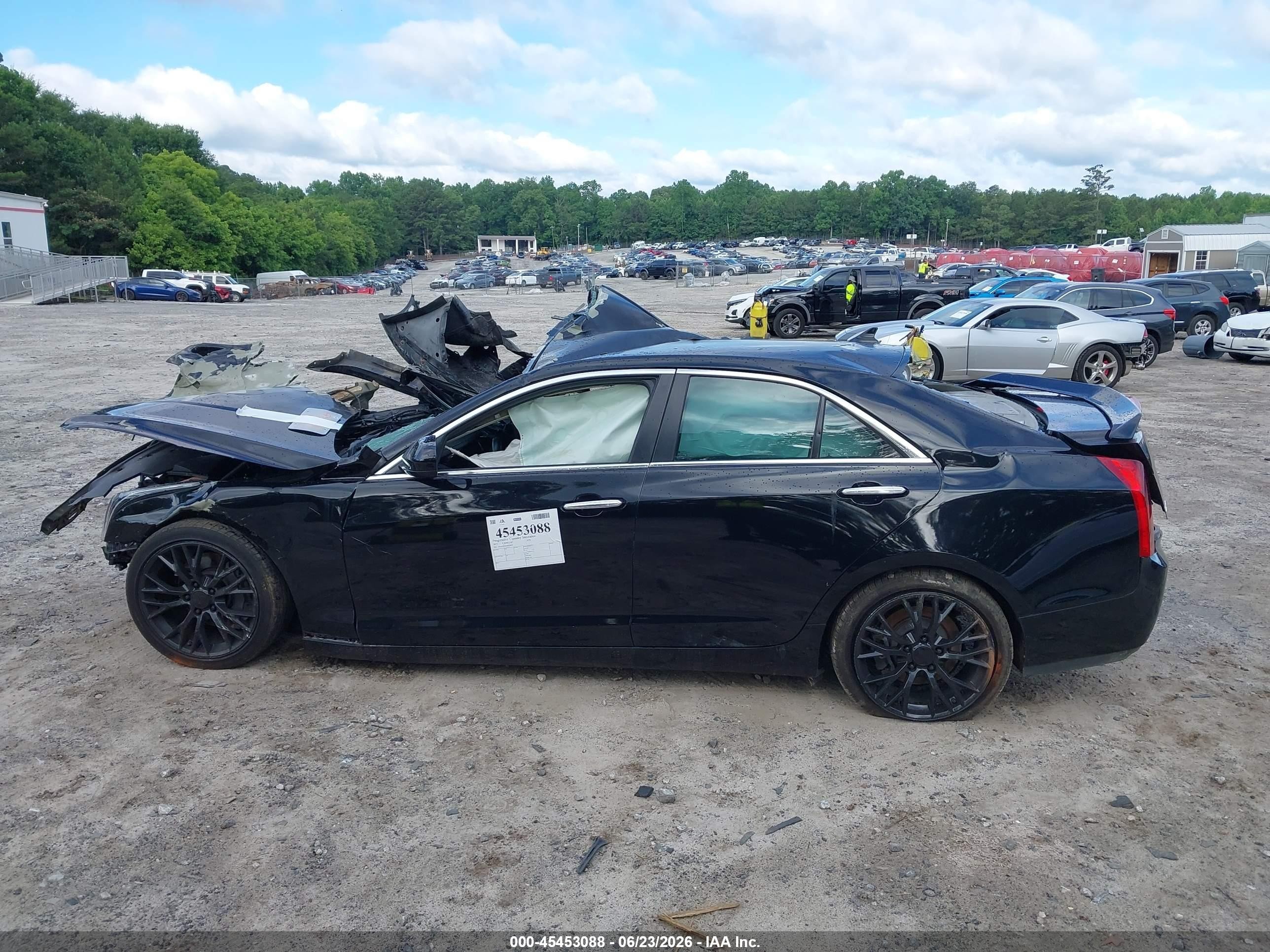 2013 Cadillac Ats Standard Black vin: 1G6AA5RX9D0136876