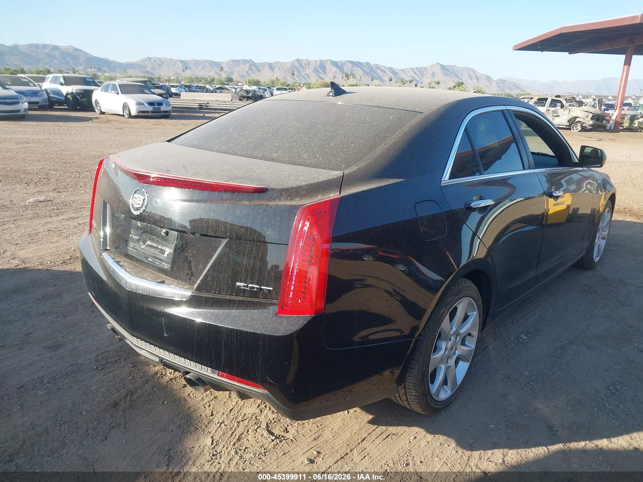 2014 Cadillac Ats Standard Черный vin: 1G6AA5RX9E0101899