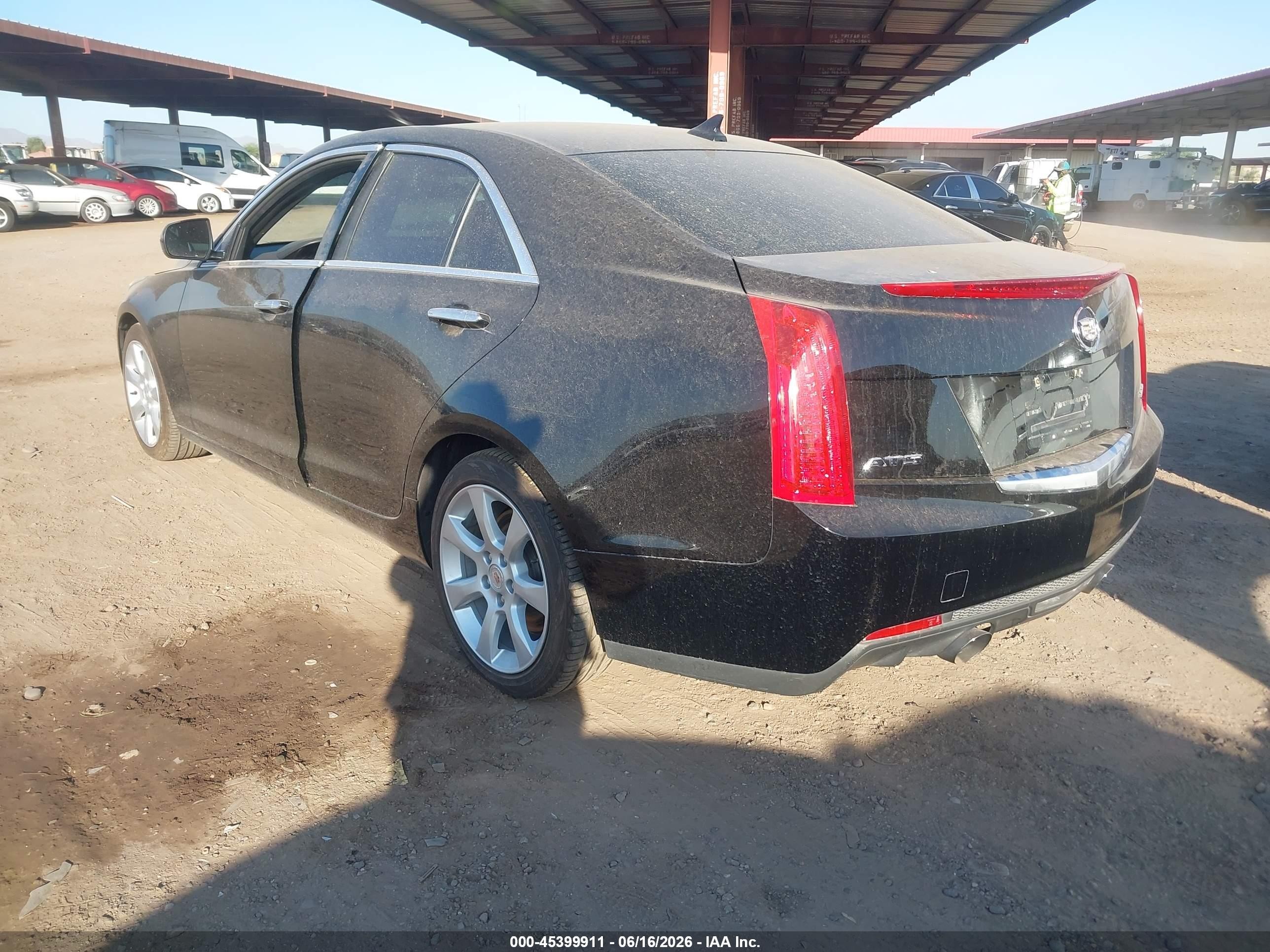 2014 Cadillac Ats Standard Черный vin: 1G6AA5RX9E0101899