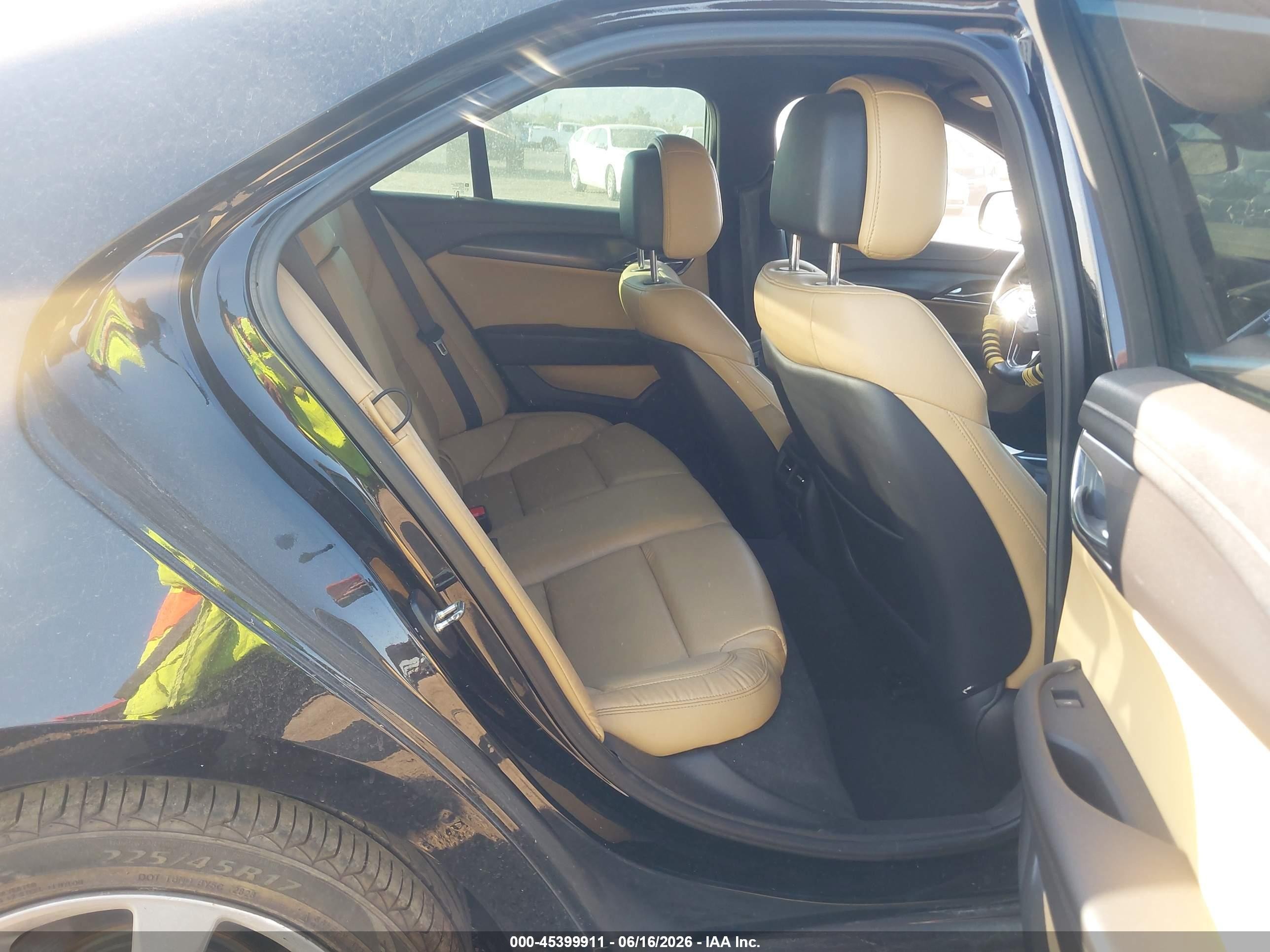 2014 Cadillac Ats Standard Черный vin: 1G6AA5RX9E0101899