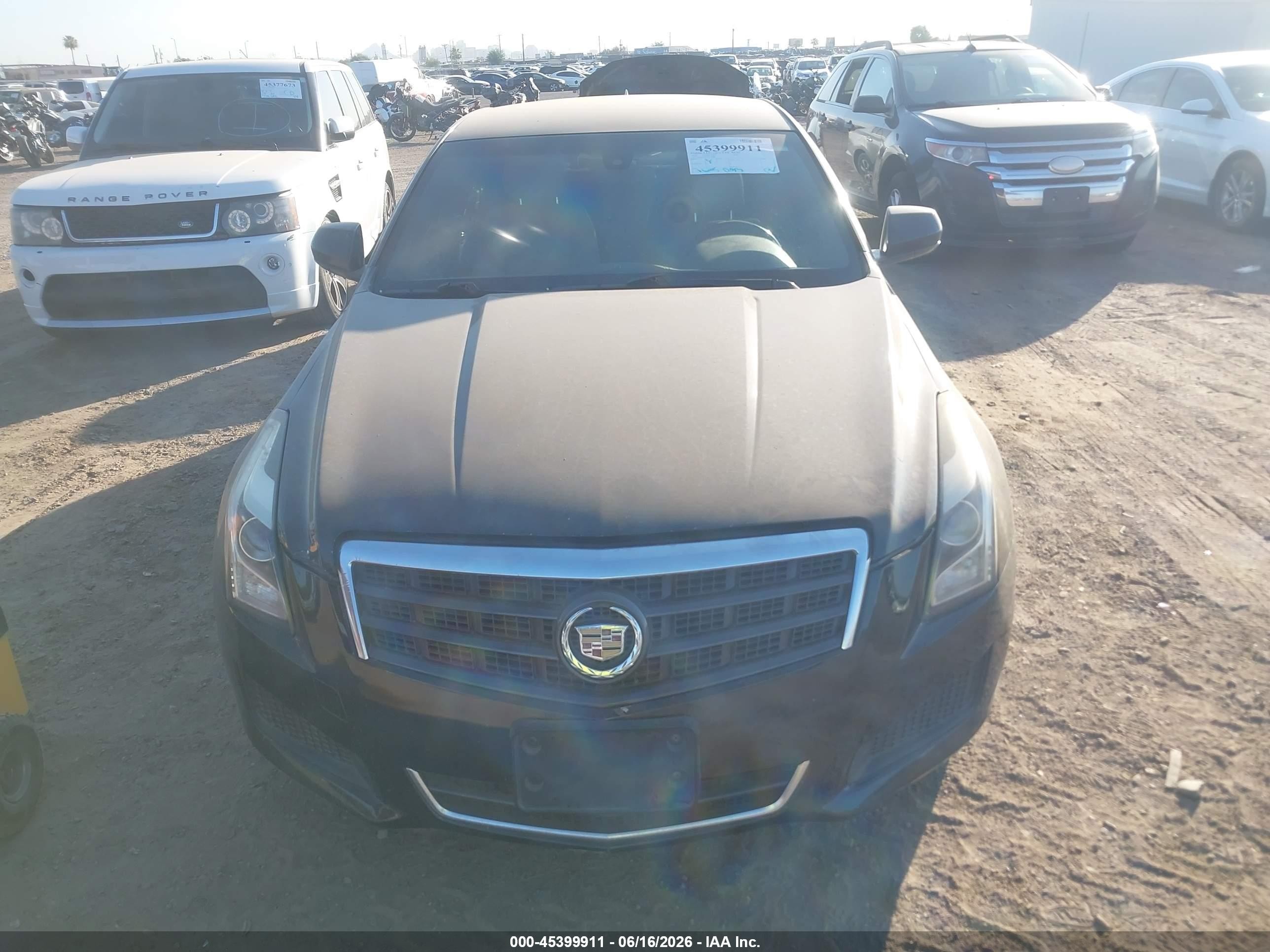 2014 Cadillac Ats Standard Черный vin: 1G6AA5RX9E0101899