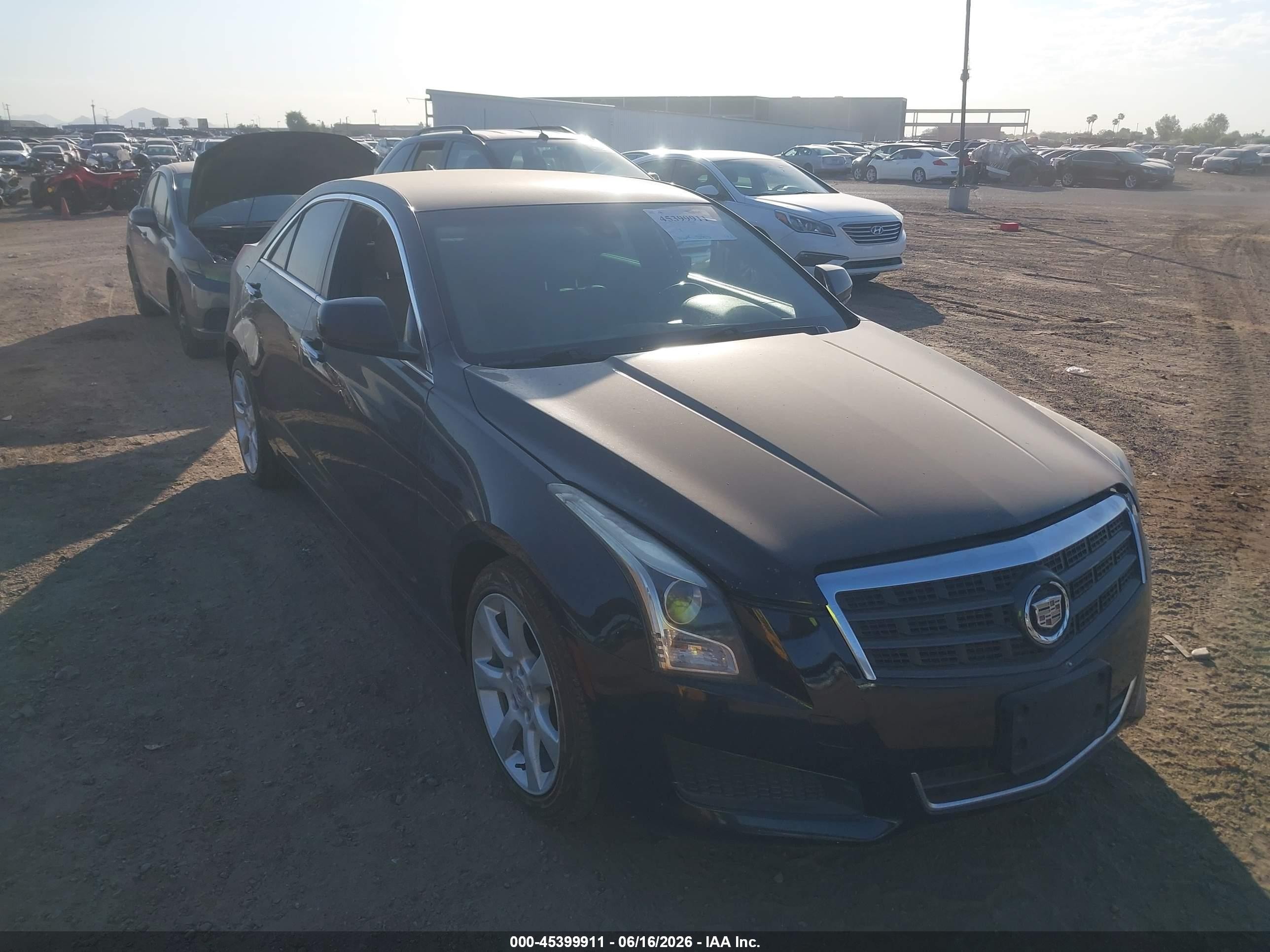 2014 Cadillac Ats Standard Черный vin: 1G6AA5RX9E0101899