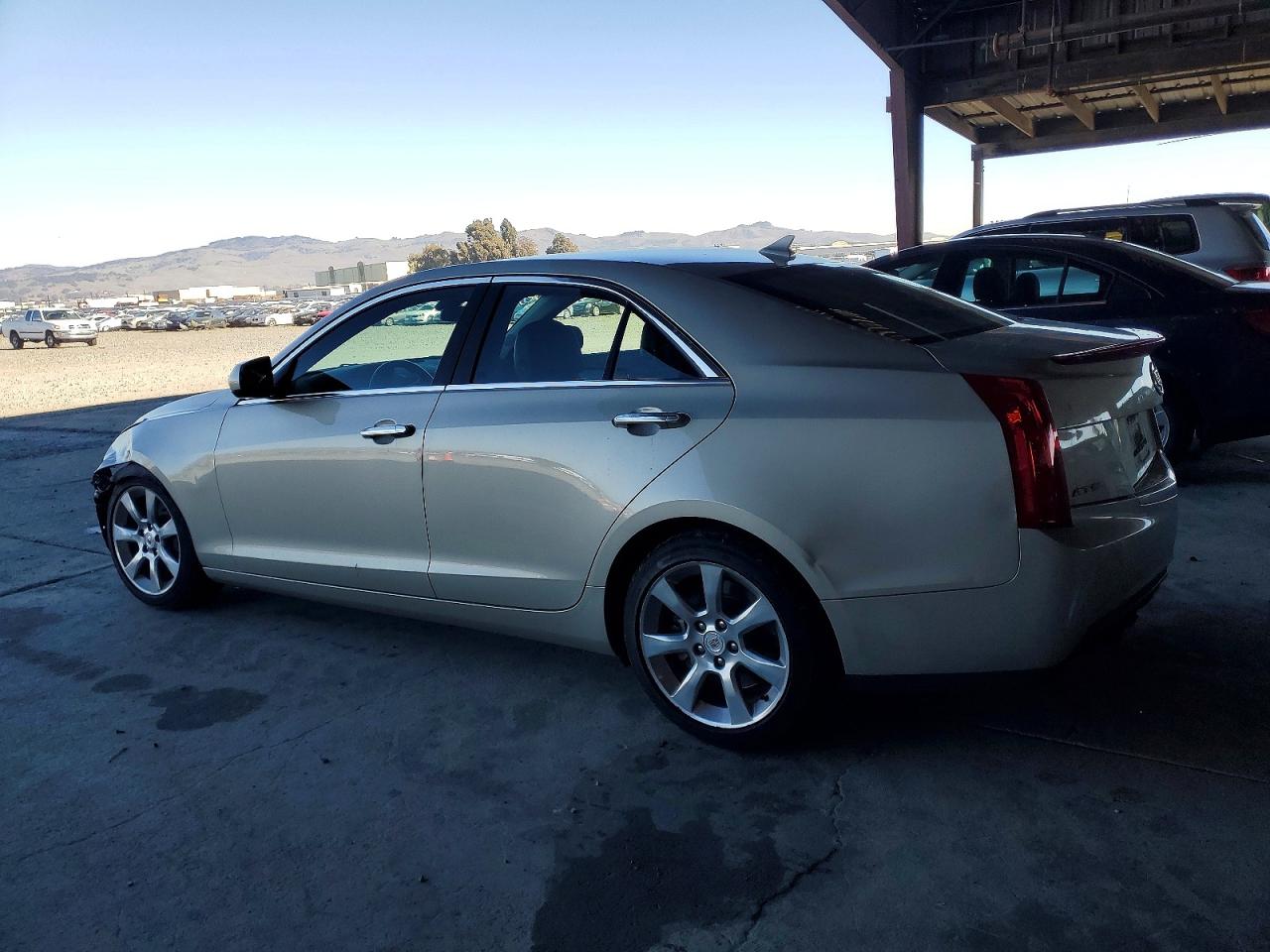 2014 Cadillac Ats Beige vin: 1G6AA5RX9E0115690