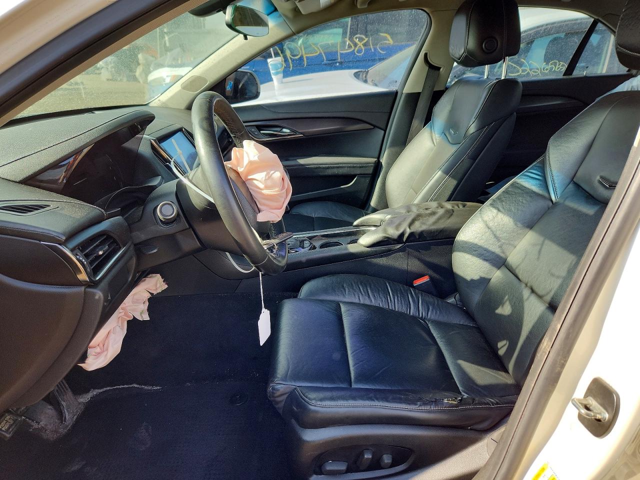 2014 Cadillac Ats White vin: 1G6AA5RX9E0120128
