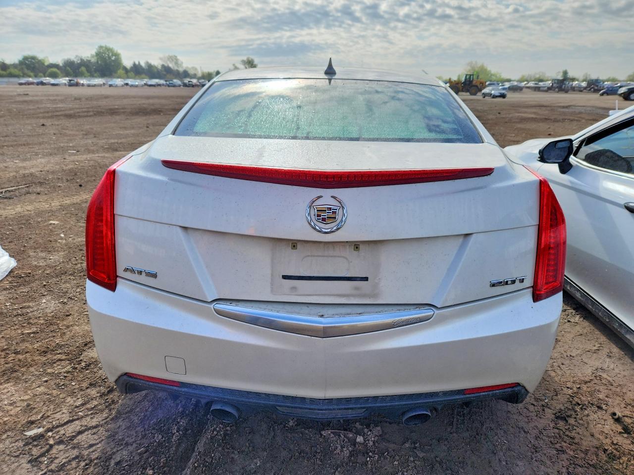 2014 Cadillac Ats White vin: 1G6AA5RX9E0120128