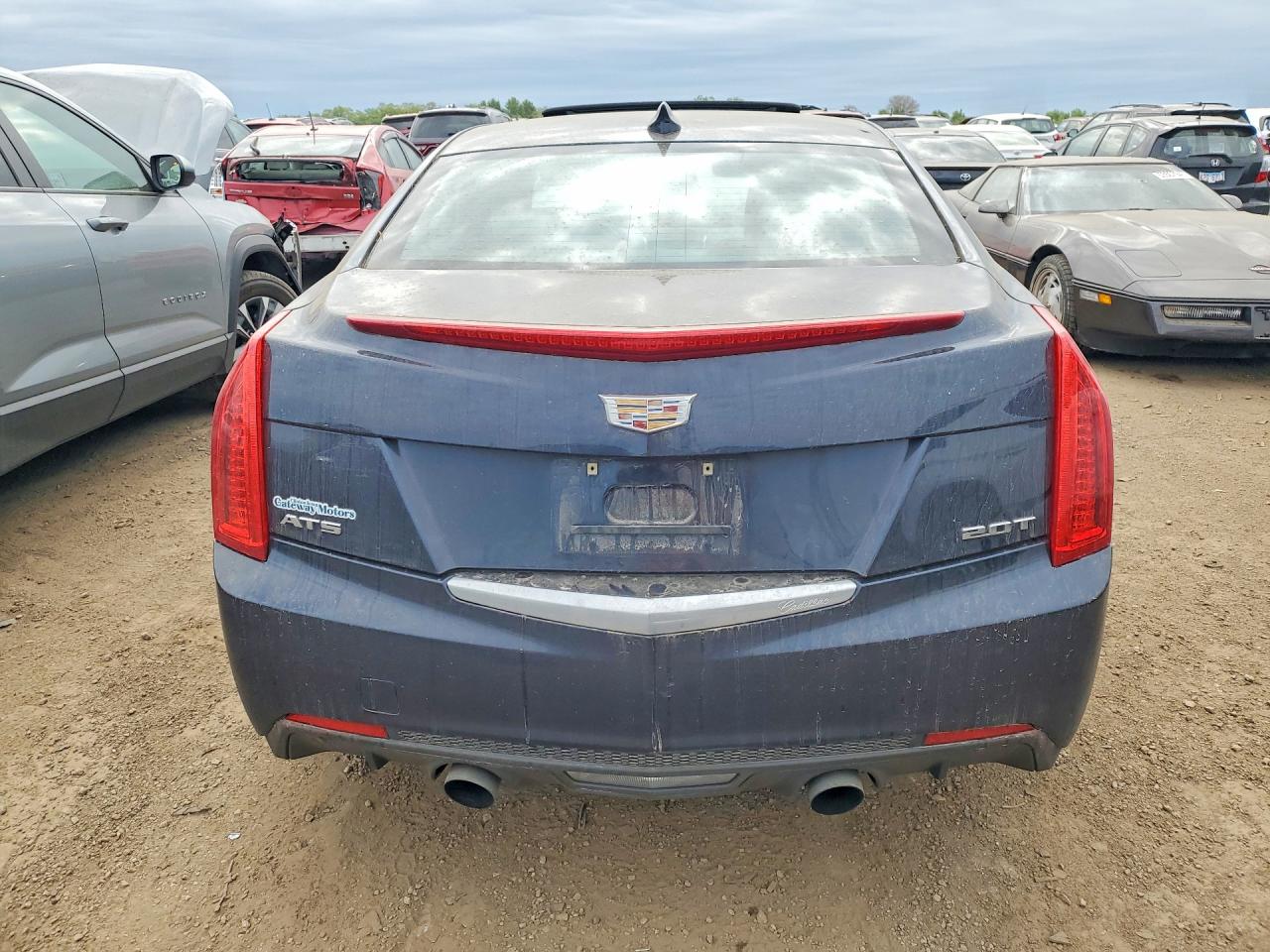 2015 Cadillac Ats Blue vin: 1G6AA5RX9F0103542
