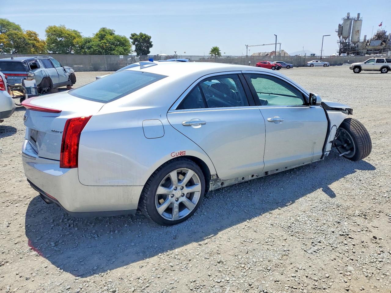 2016 Cadillac Ats Silver vin: 1G6AA5RX9G0101629