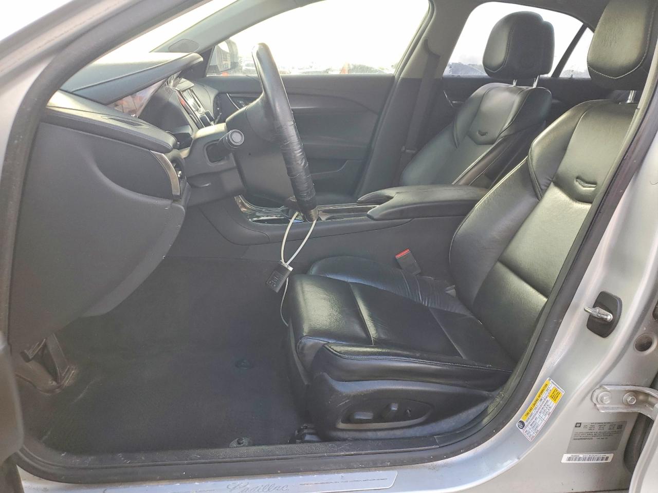 2013 Cadillac Ats Silver vin: 1G6AA5RXXD0141276