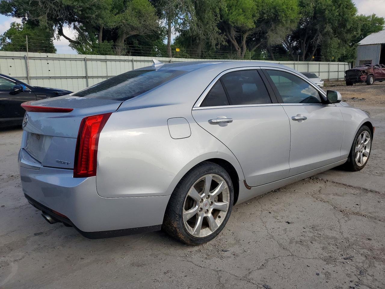 2013 Cadillac Ats Silver vin: 1G6AA5RXXD0141276