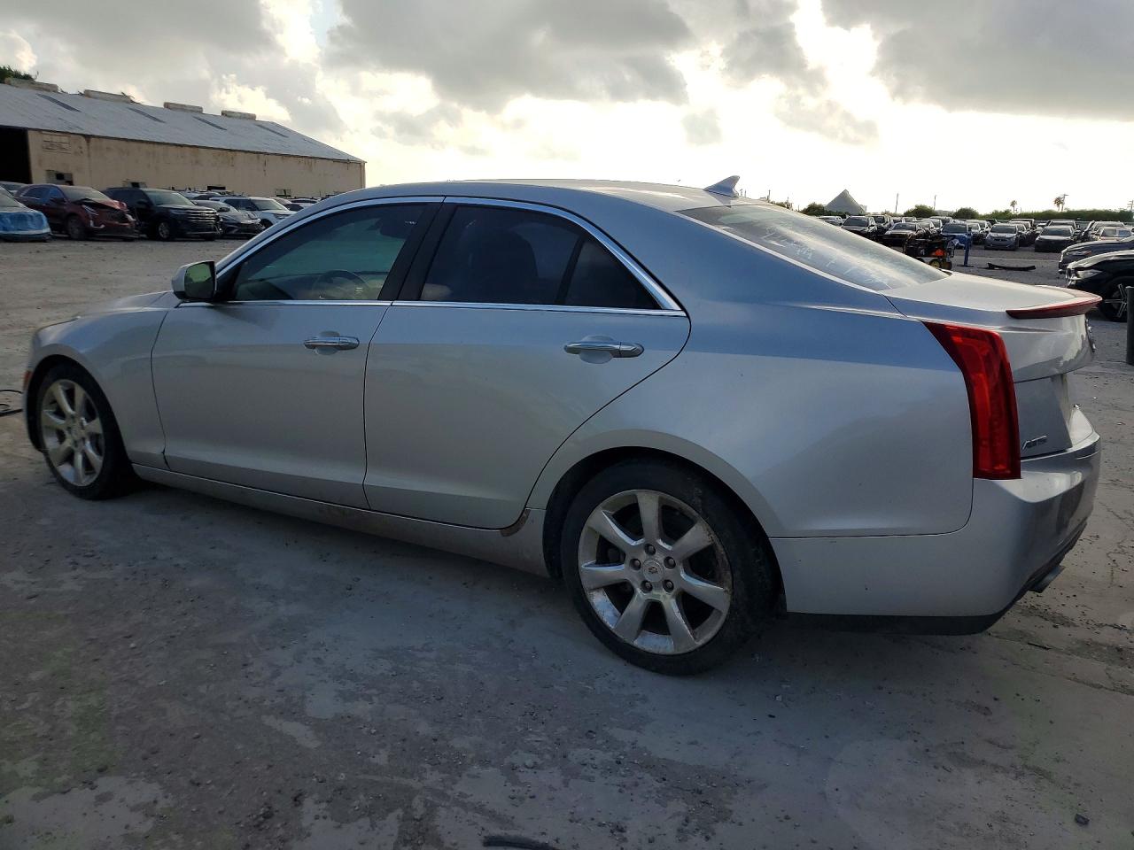2013 Cadillac Ats Silver vin: 1G6AA5RXXD0141276