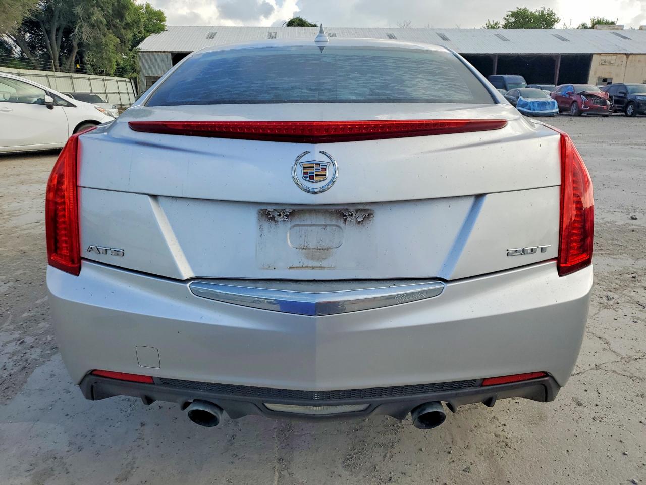 2013 Cadillac Ats Silver vin: 1G6AA5RXXD0141276