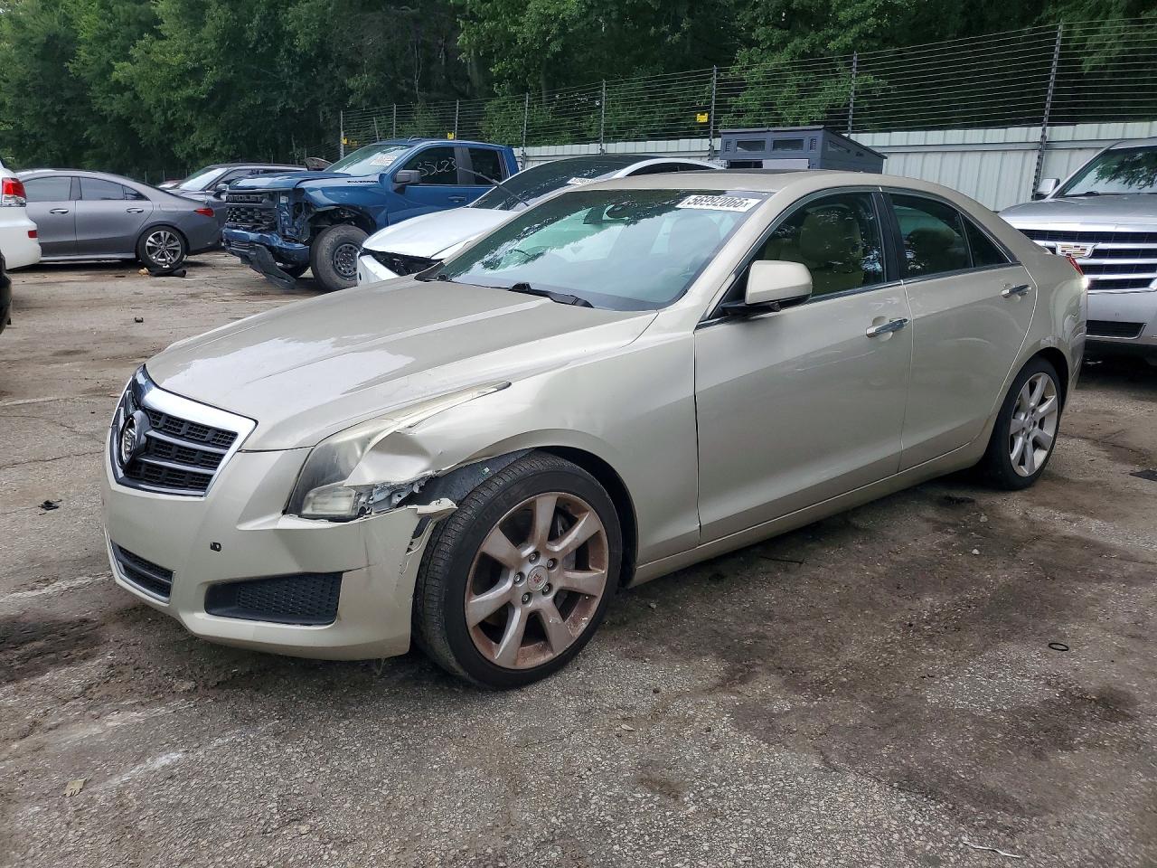 2013 Cadillac Ats Gold vin: 1G6AA5RXXD0143044