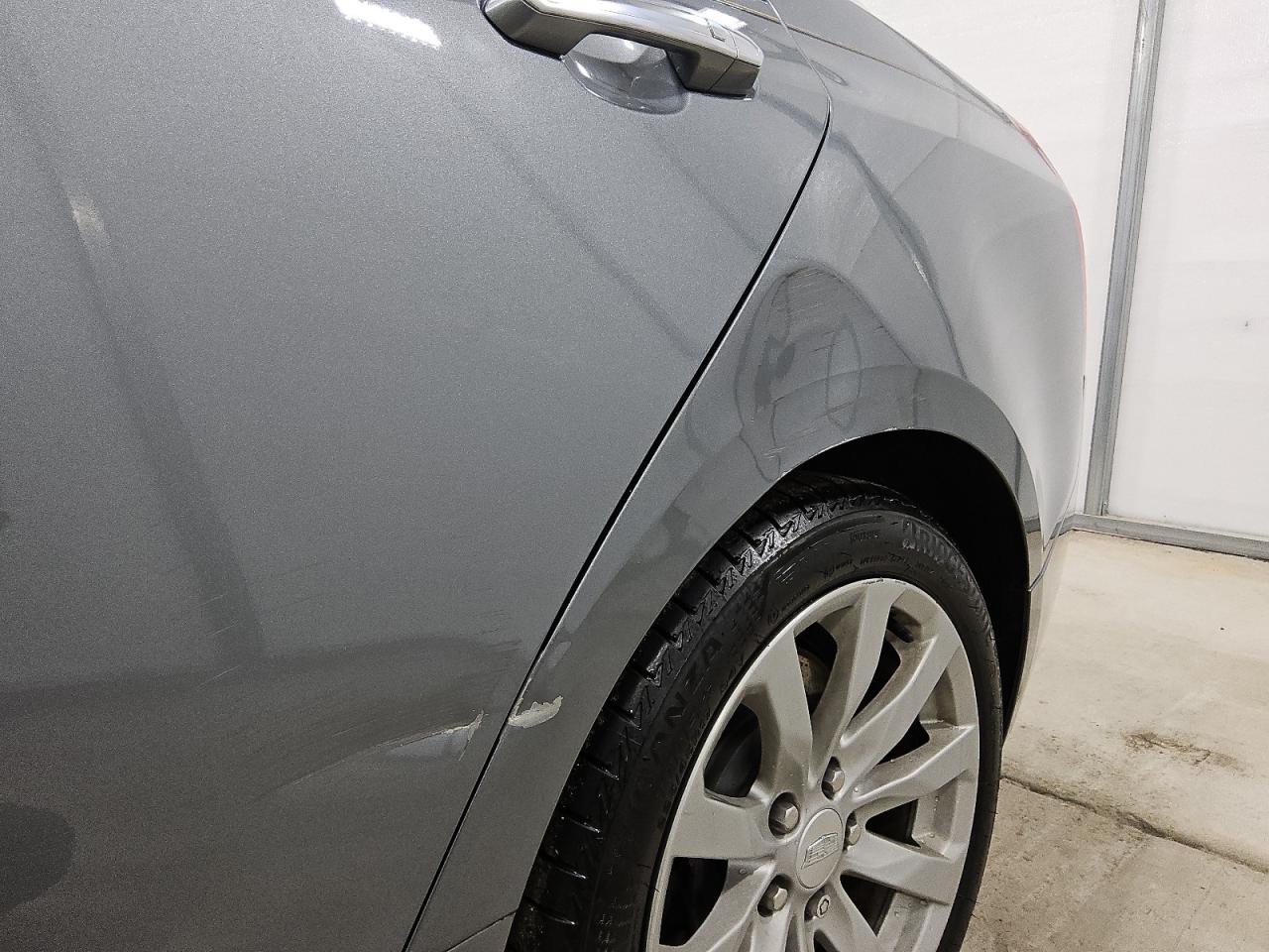 2018 Cadillac Ats Синий vin: 1G6AA5RXXJ0142181 Damage: Left Qtr Panel, Dent(S) W/ Paint Dmg, 9 To 10 Inches