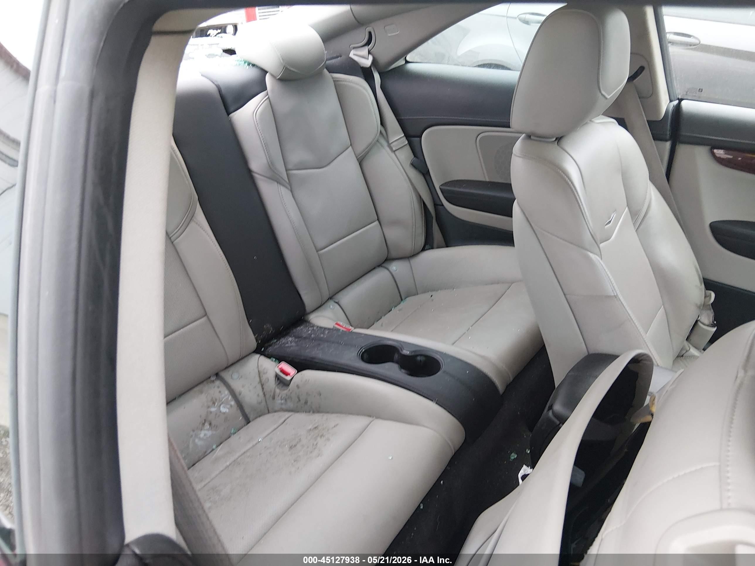 2015 Cadillac Ats Luxury Red vin: 1G6AB1R36F0110435