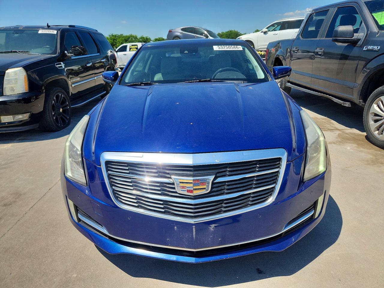 2015 Cadillac Ats Luxury Blue vin: 1G6AB1RX0F0115908