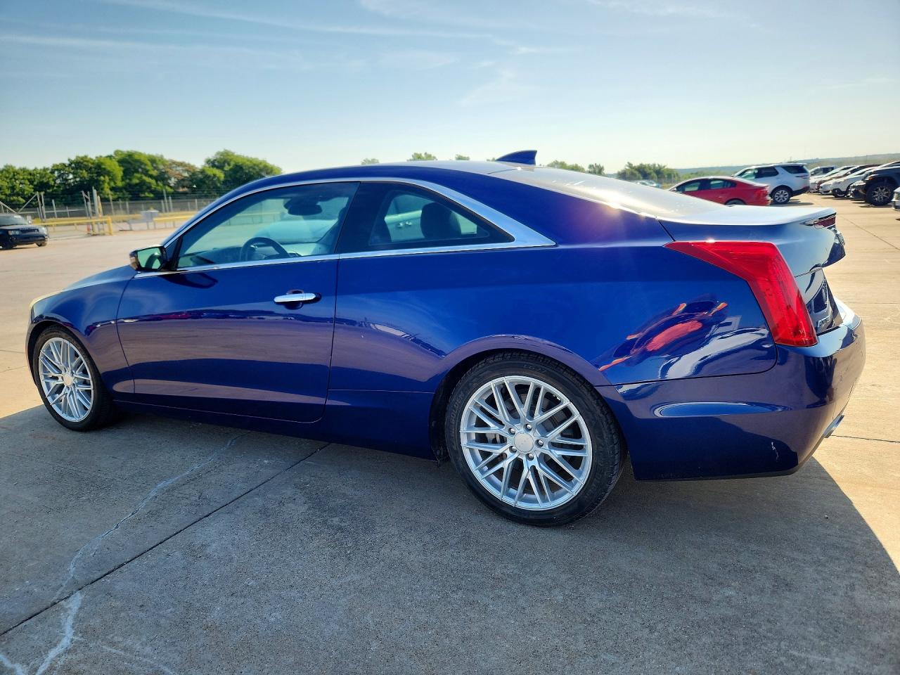 2015 Cadillac Ats Luxury Blue vin: 1G6AB1RX0F0115908