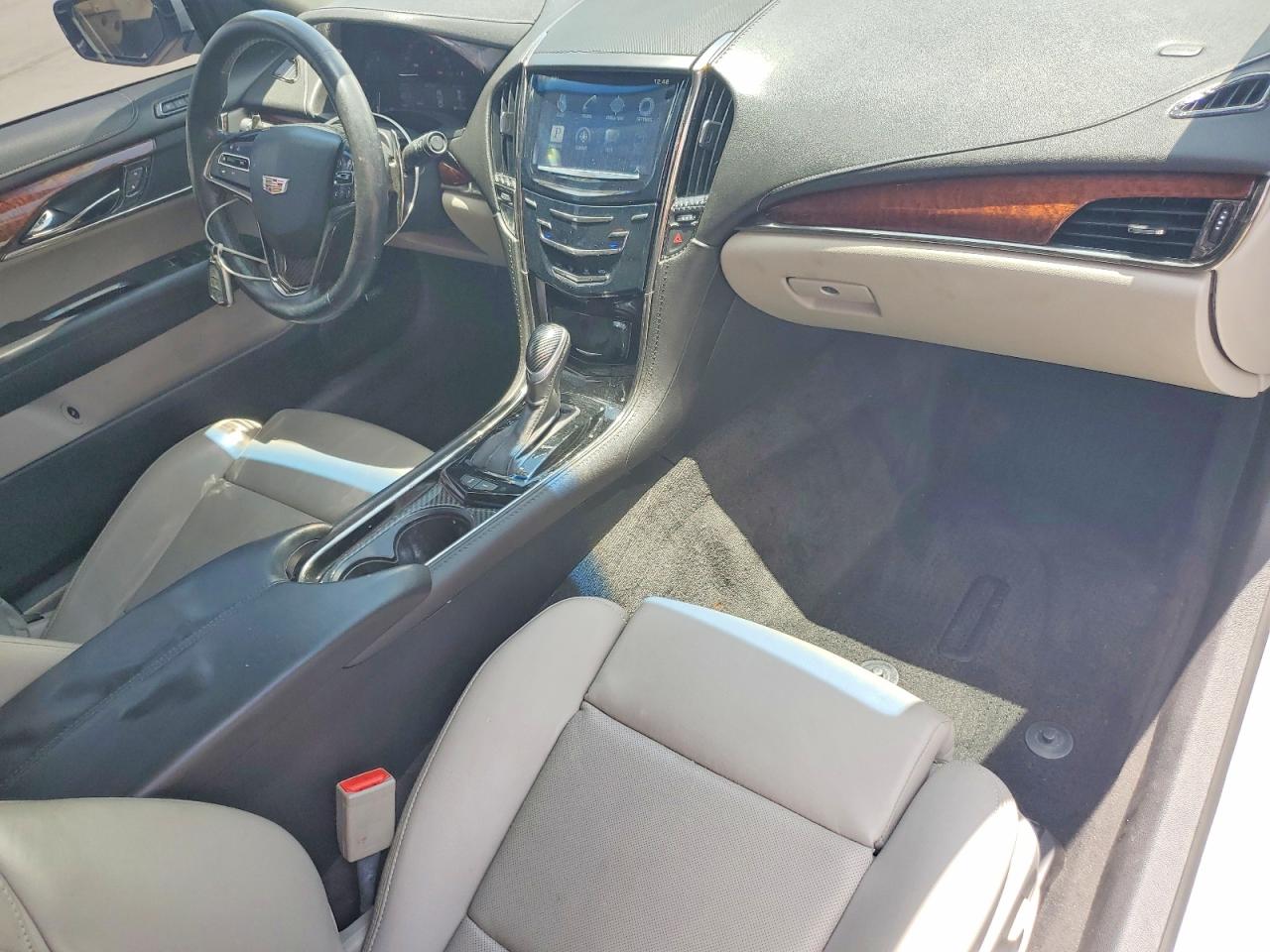 2015 Cadillac Ats Luxury Silver vin: 1G6AB1RX1F0119417