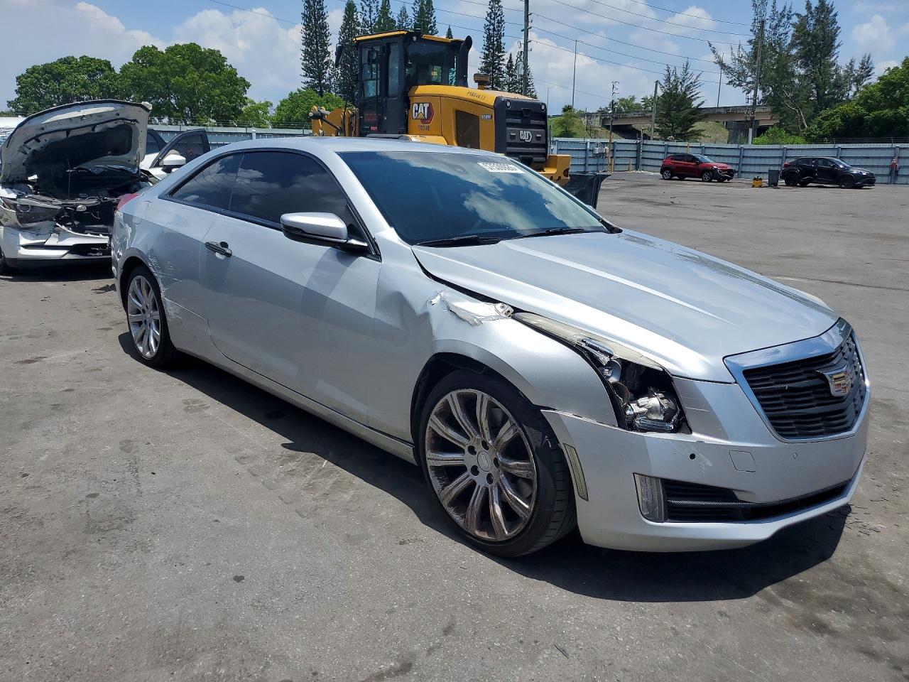 2015 Cadillac Ats Luxury Silver vin: 1G6AB1RX1F0119417