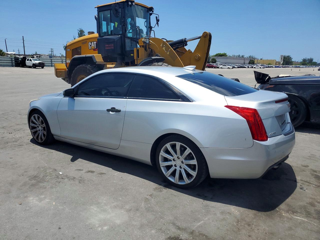 2015 Cadillac Ats Luxury Silver vin: 1G6AB1RX1F0119417