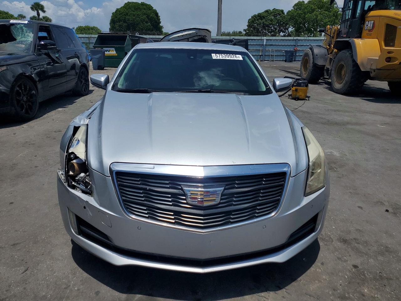 2015 Cadillac Ats Luxury Silver vin: 1G6AB1RX1F0119417