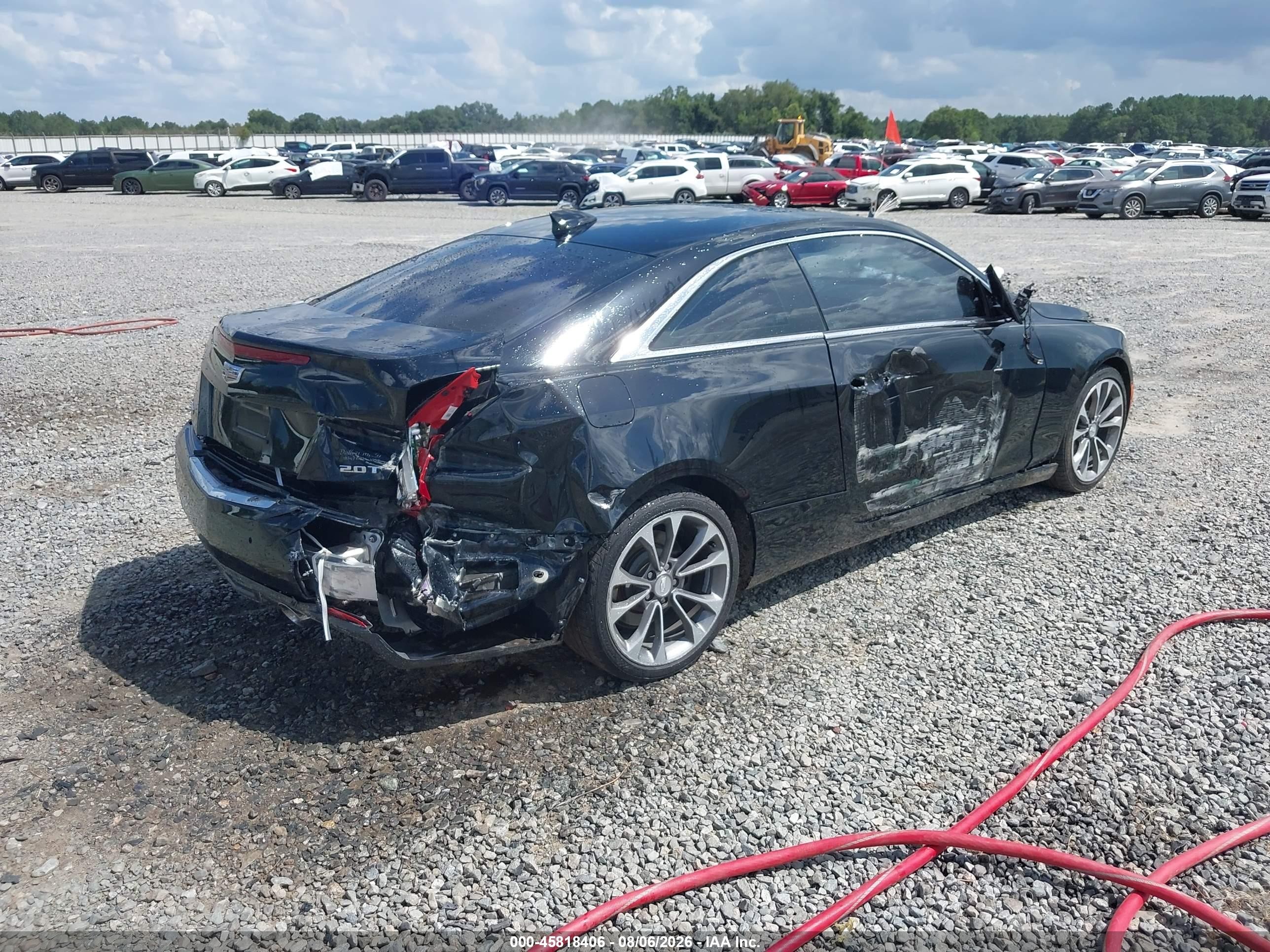 2015 Cadillac Ats Luxury Черный vin: 1G6AB1RX1F0126108