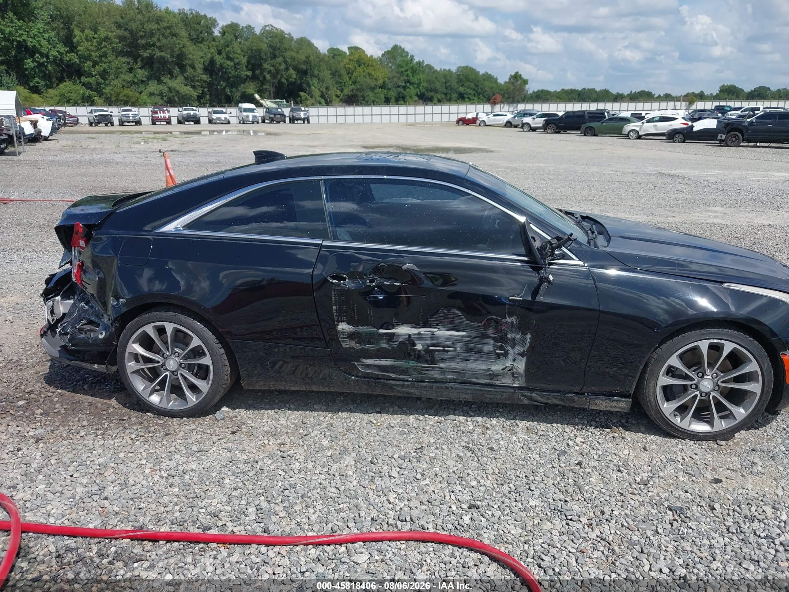 2015 Cadillac Ats Luxury Черный vin: 1G6AB1RX1F0126108